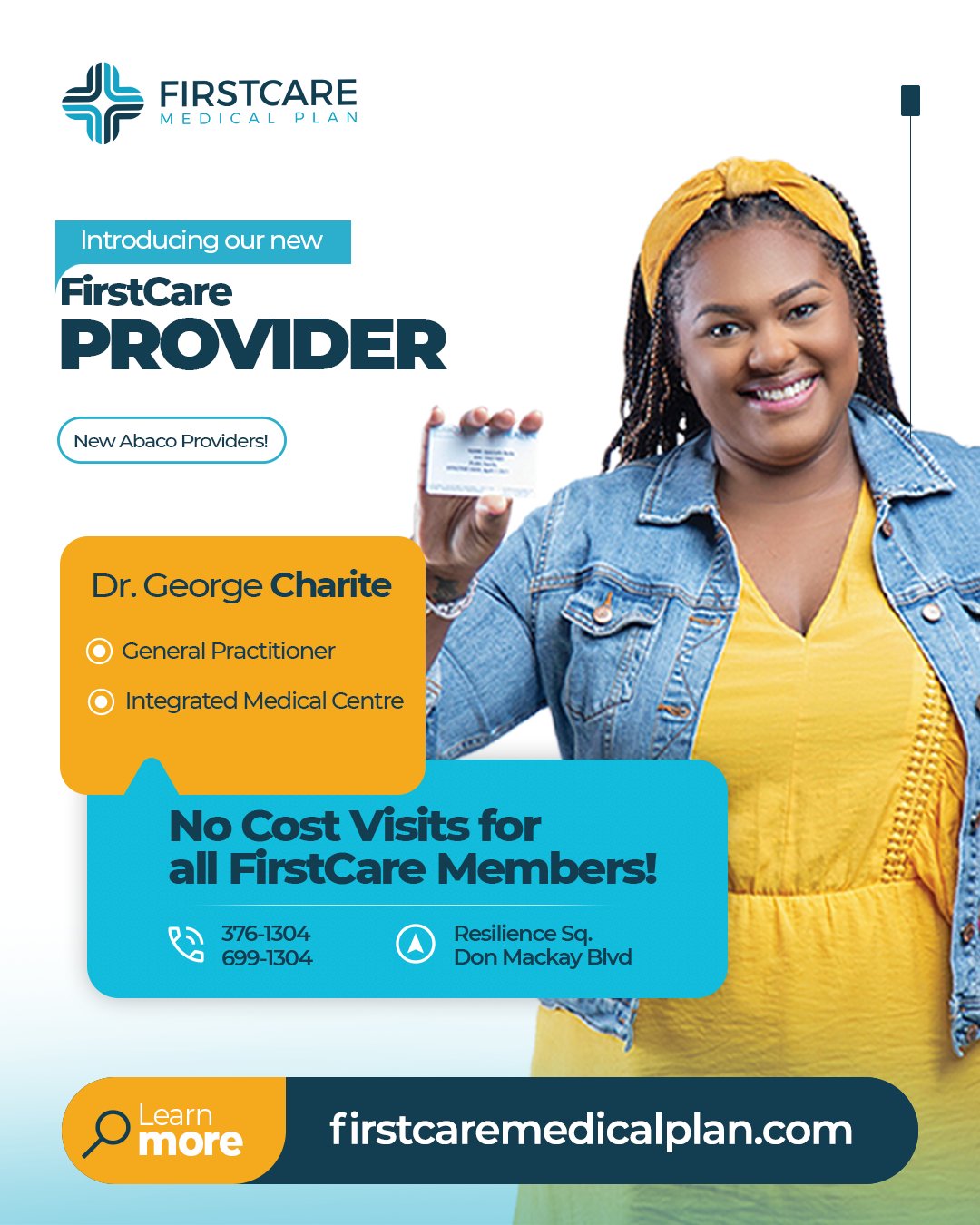FirstCare - New Abaco Providers! Hey Abaco, we've been...