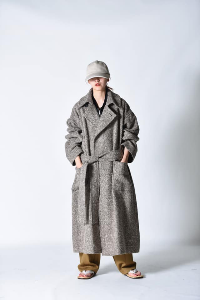ATHA NEP TWEED MAXI COAT／アタ マキシコート ATHA 2019AW] ‪NEP‬