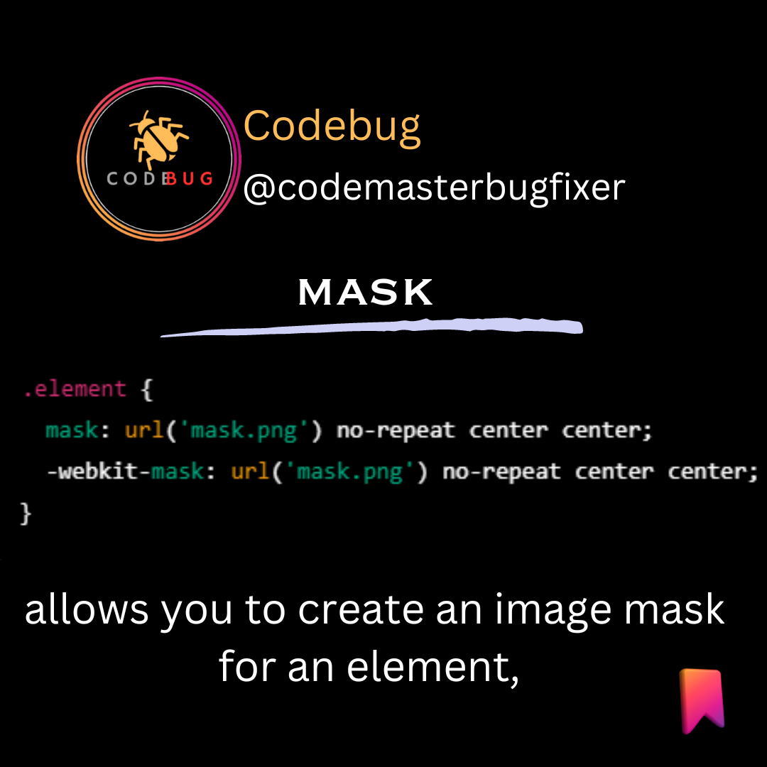 Webmesh - 🎭 Are you tired of wearing a mask in public? Try a CSS mask ...
