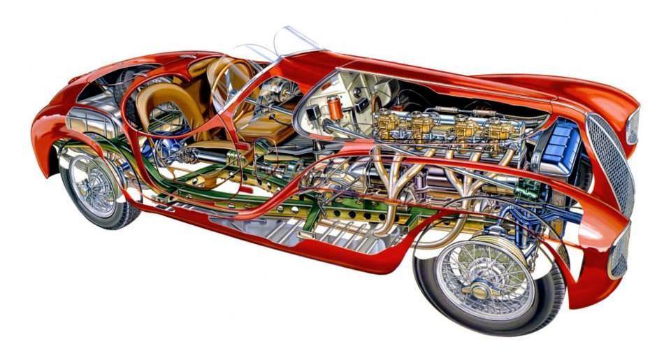 Modèle Réduit Ferrari 815 Sport 1940 Brumm - Édition Limitée Promo VCC, échelle 1:43, Neuf