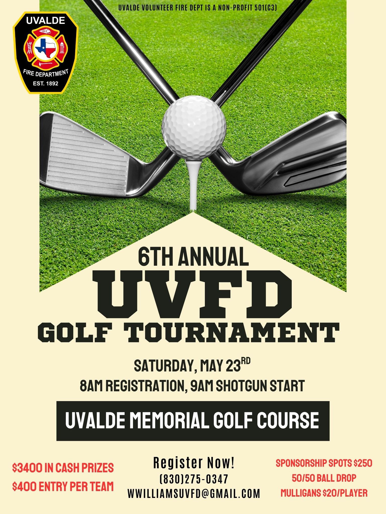 6th Annual UVFD Golf Tournament