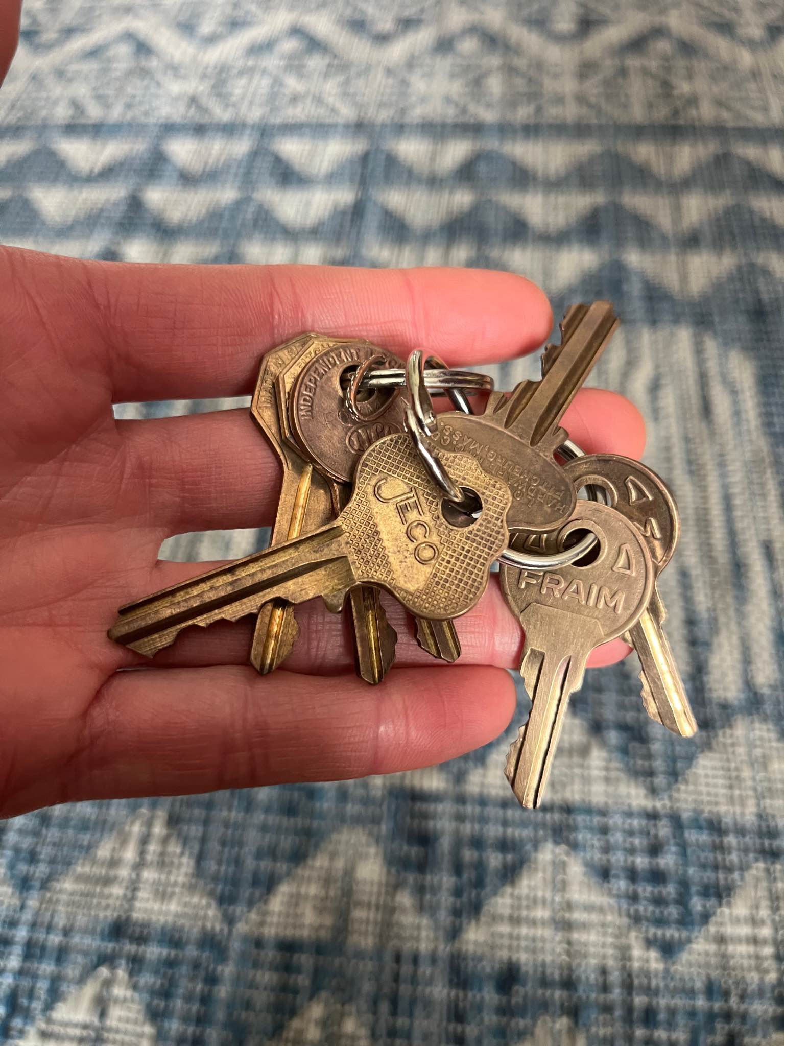 Lot of 65 Vintage Keys - GM, Corbin, Skeleton, etc. - Key Chains ...