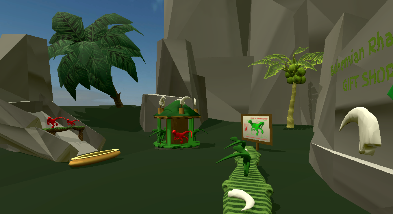 VRChat - Experience a Queen inspired raptor room and go to... | Facebook