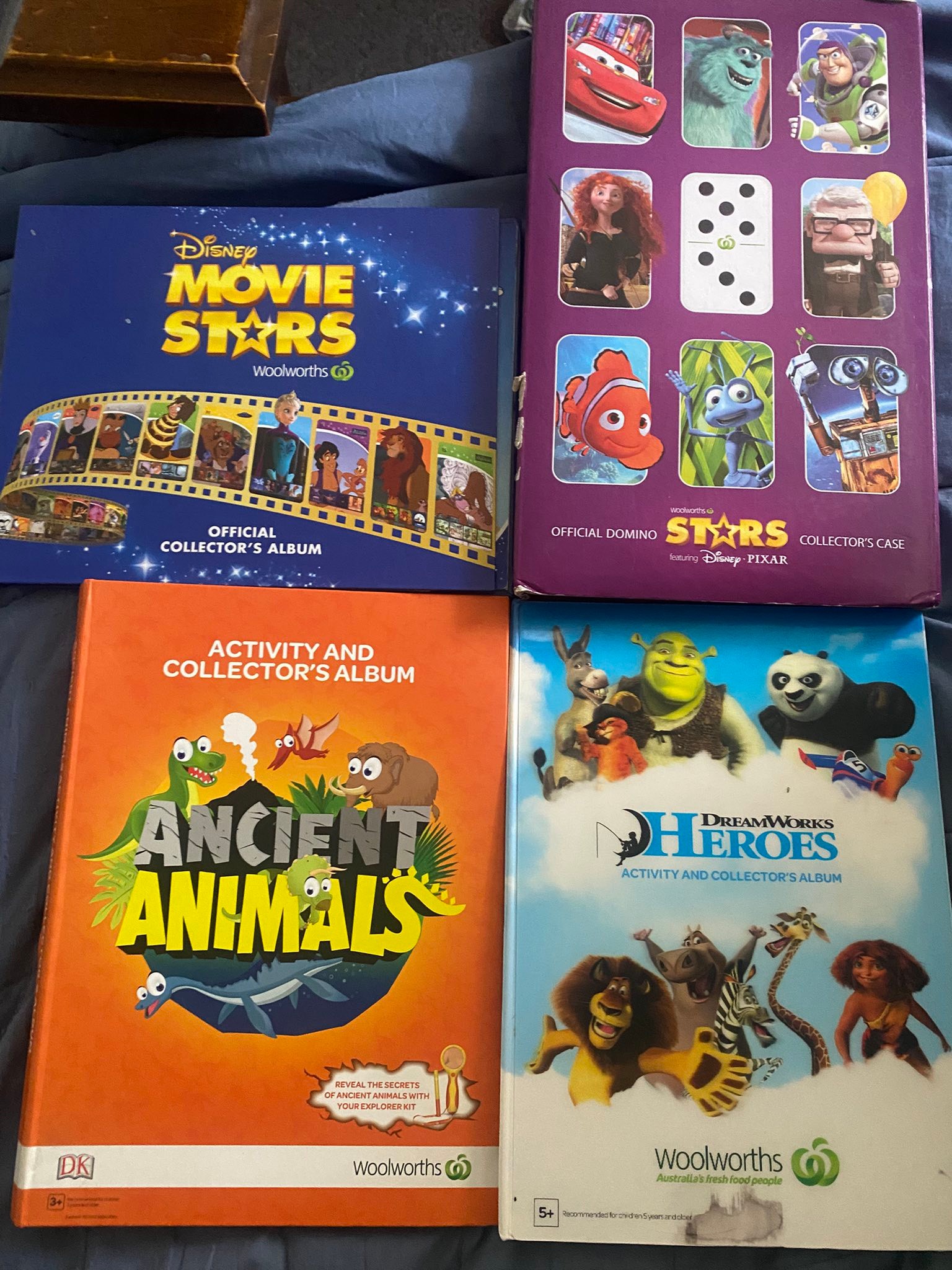 All Woolworths full sets of cards good condition 15 dollars each
