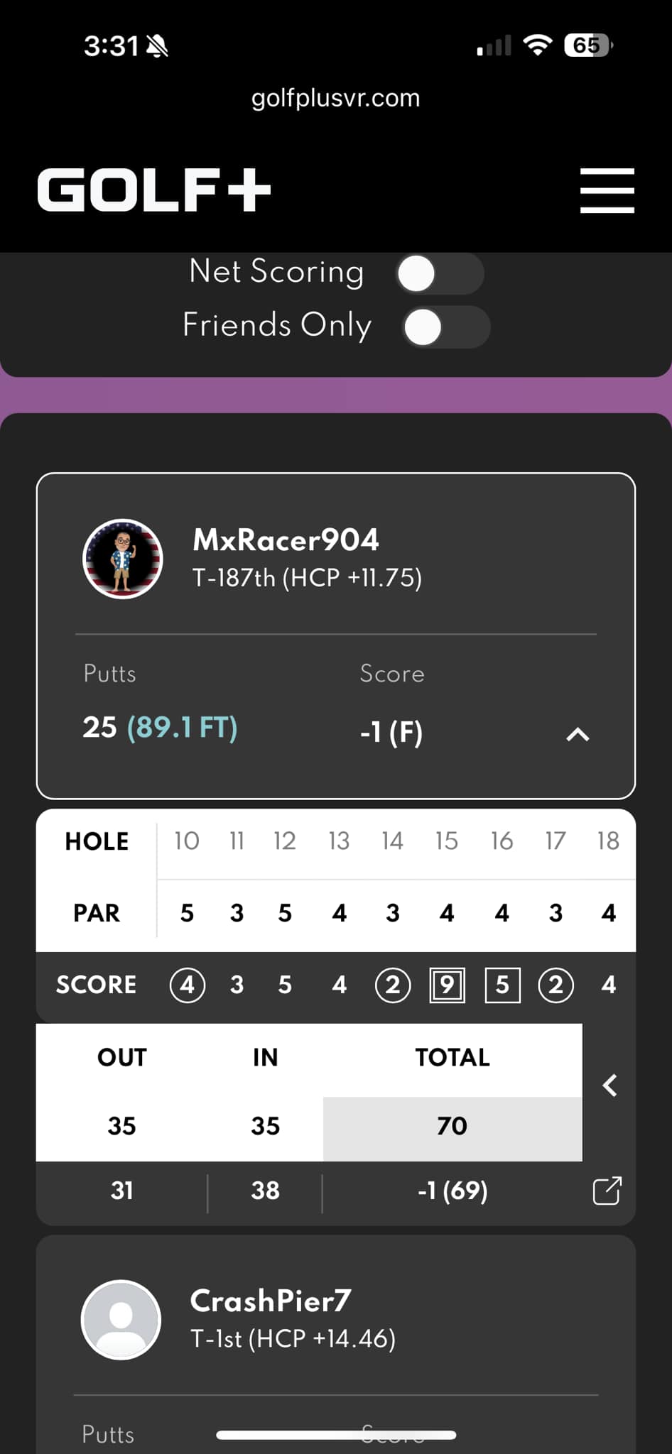 GOLF+ Player Community | Ok dumb question…. | Facebook