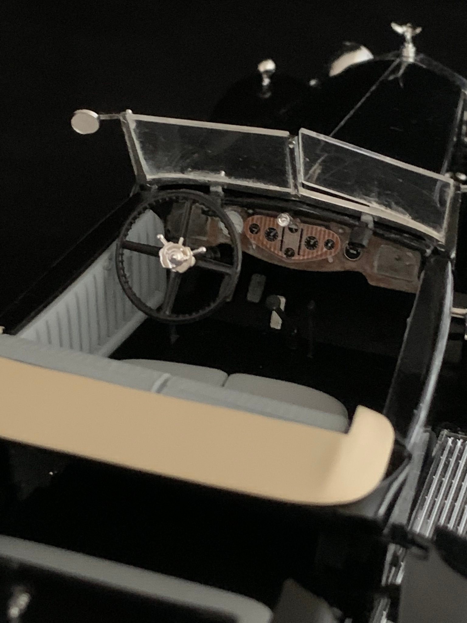 Completed 1931 Rolls Royce Phantom II model kit