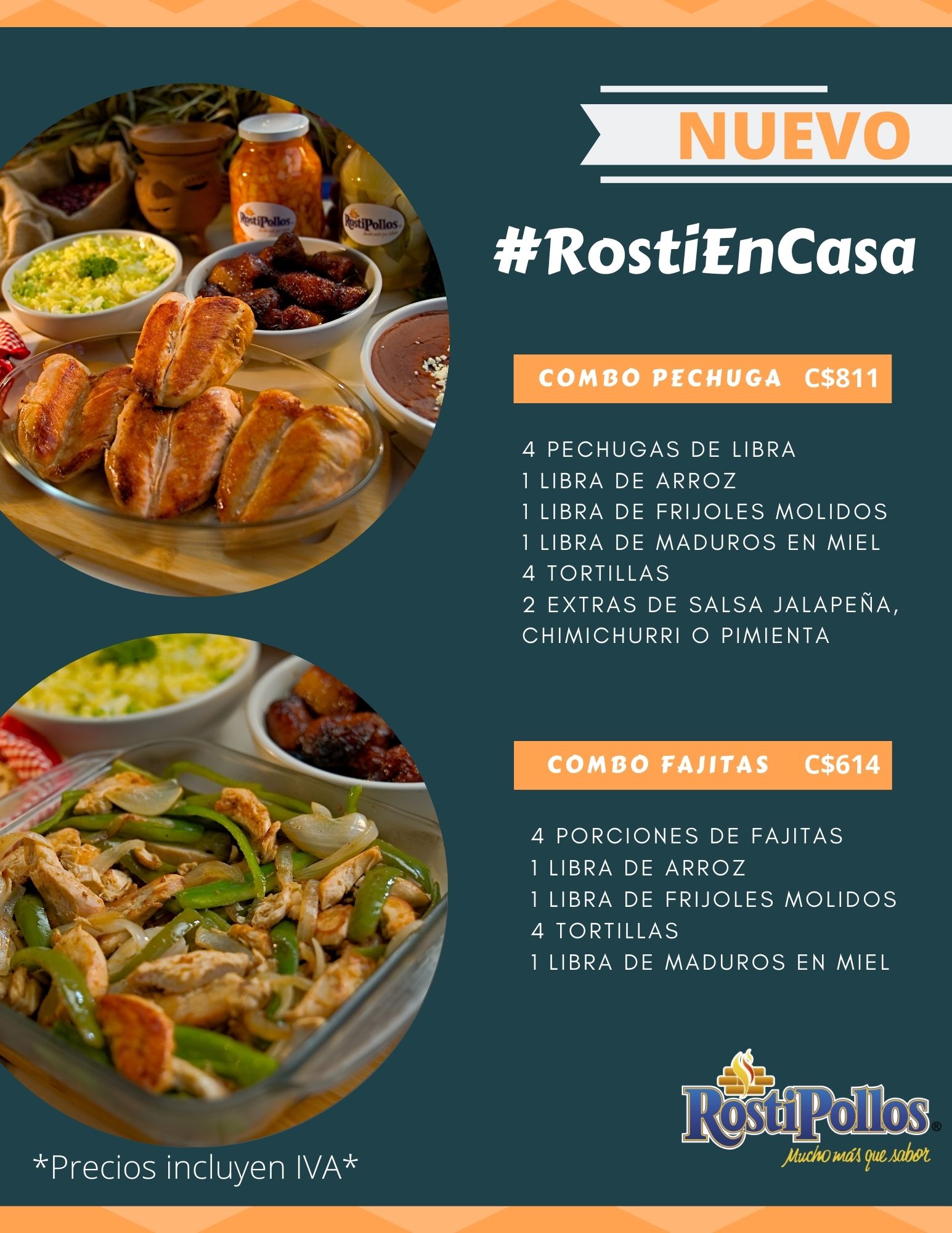 ¿Ya conoces nuestro menú... - Rostipollos Nicaragua | Facebook