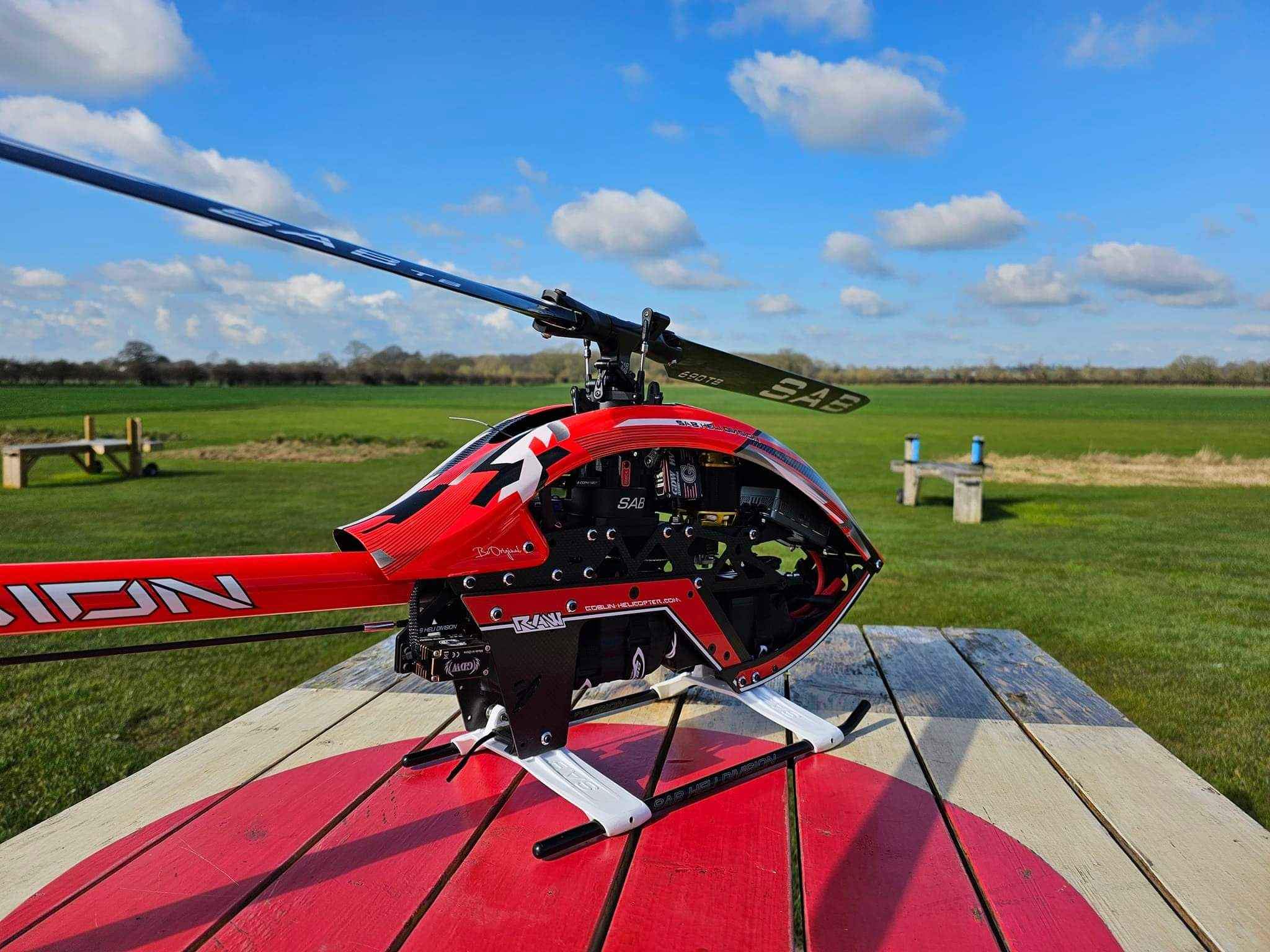 Priced to sell - SAB Raw 700 RC Heli - Helicopters - Wolverhampton ...