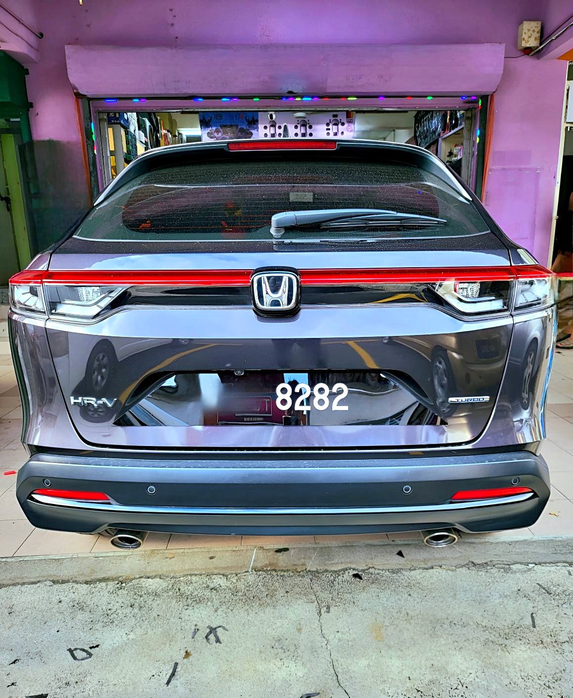 HONDA HRV 1.5 TURBO V(A) PLATE VVIP 8282