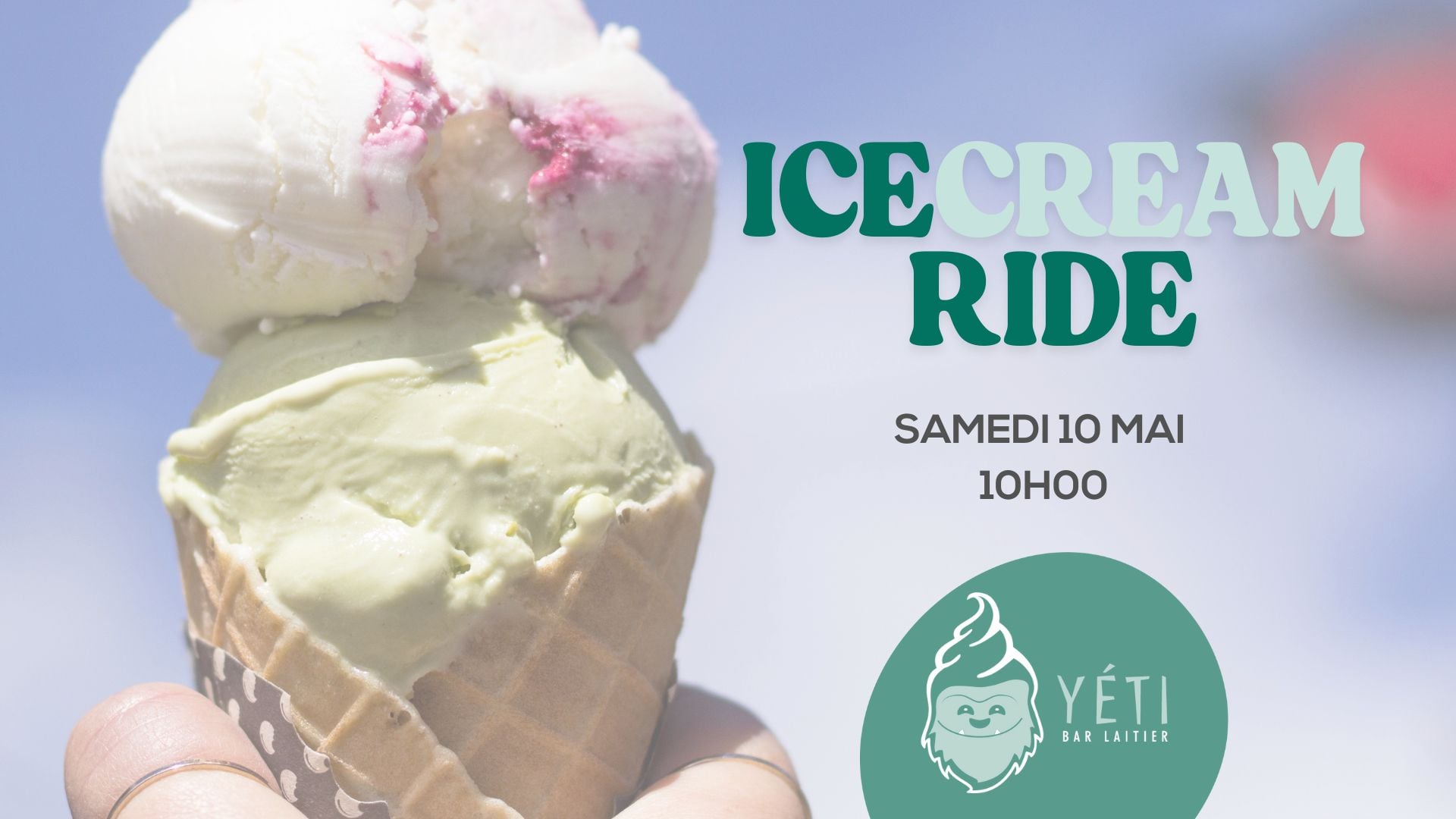 Ice Cream Ride X Yéti Bar Laitier