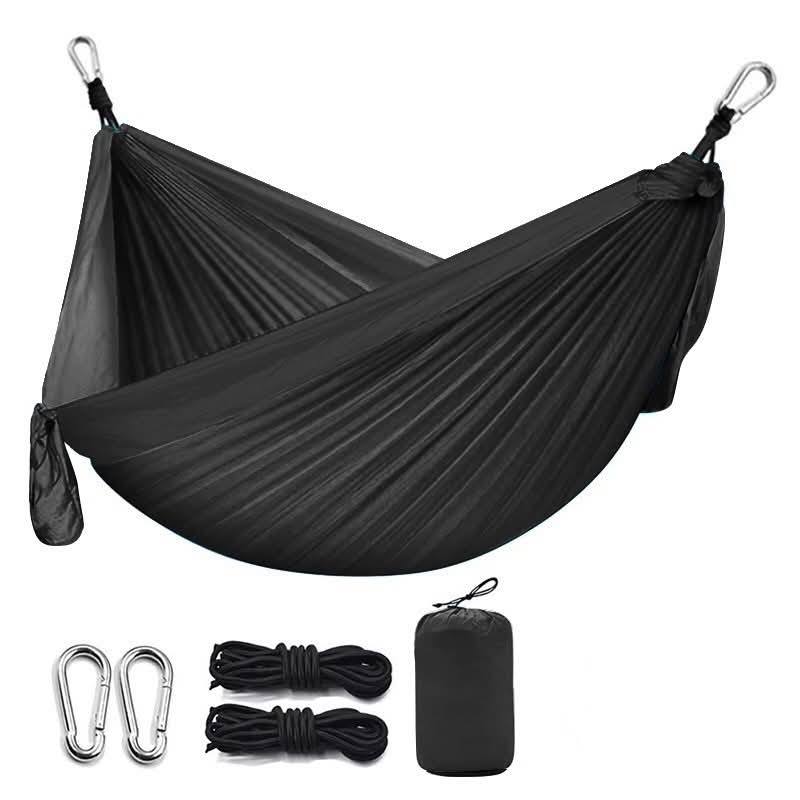 2-Pack Hammock Straps With Carabiners - 3m Long, 19 Loops Each, Easy Setup & Tree Friendly
