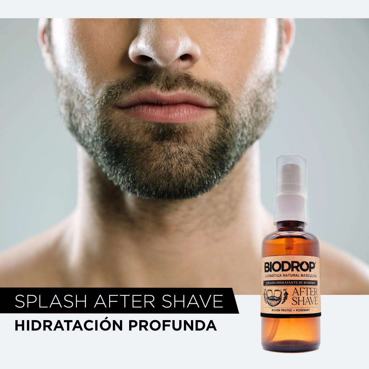 BIODROP - La fórmula del SPLASH AFTER SHAVE combina el...