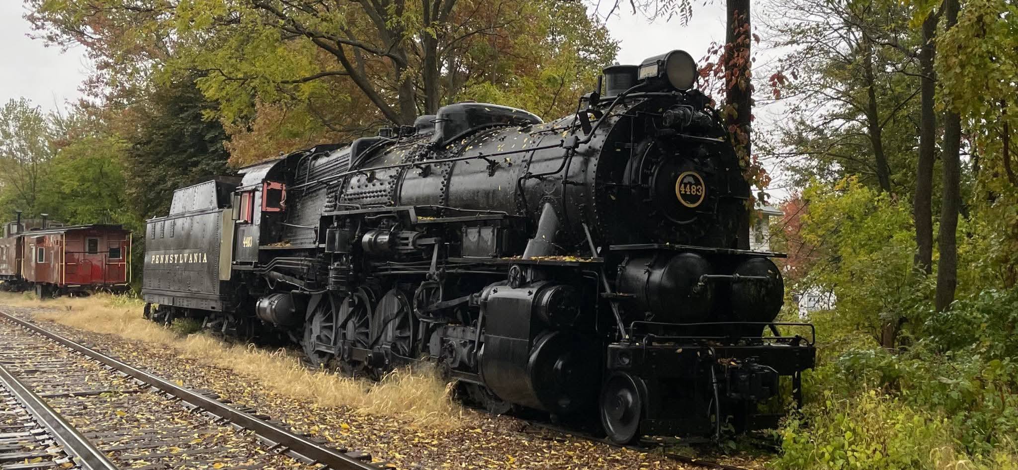 PRR 2-10-0 4483 in Hamburg, NY on 10/14/24