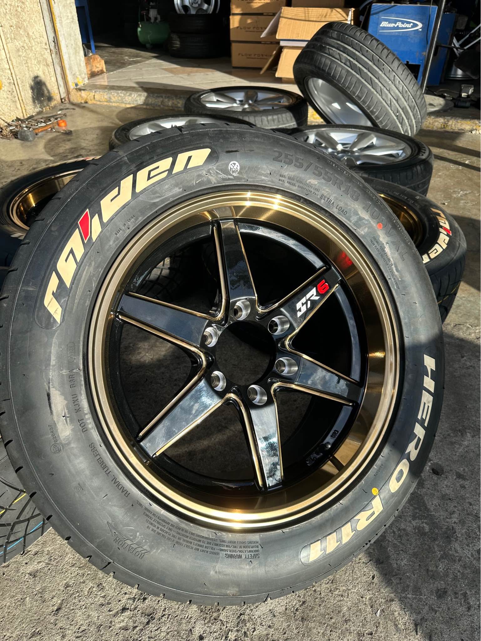 Hilux Nation | Sr6 mags 18x8.5 6x139 255/55 r18 raiden hero r111 ...