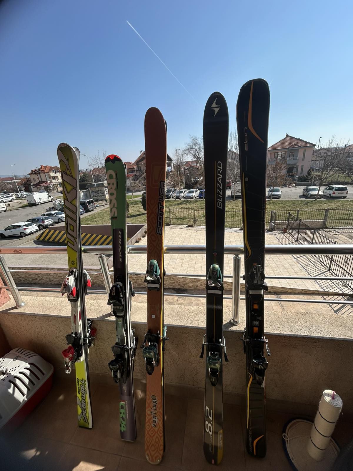072 308 709 Volki speed wall 170 cm Stockli cross pro 160 cm Scott 