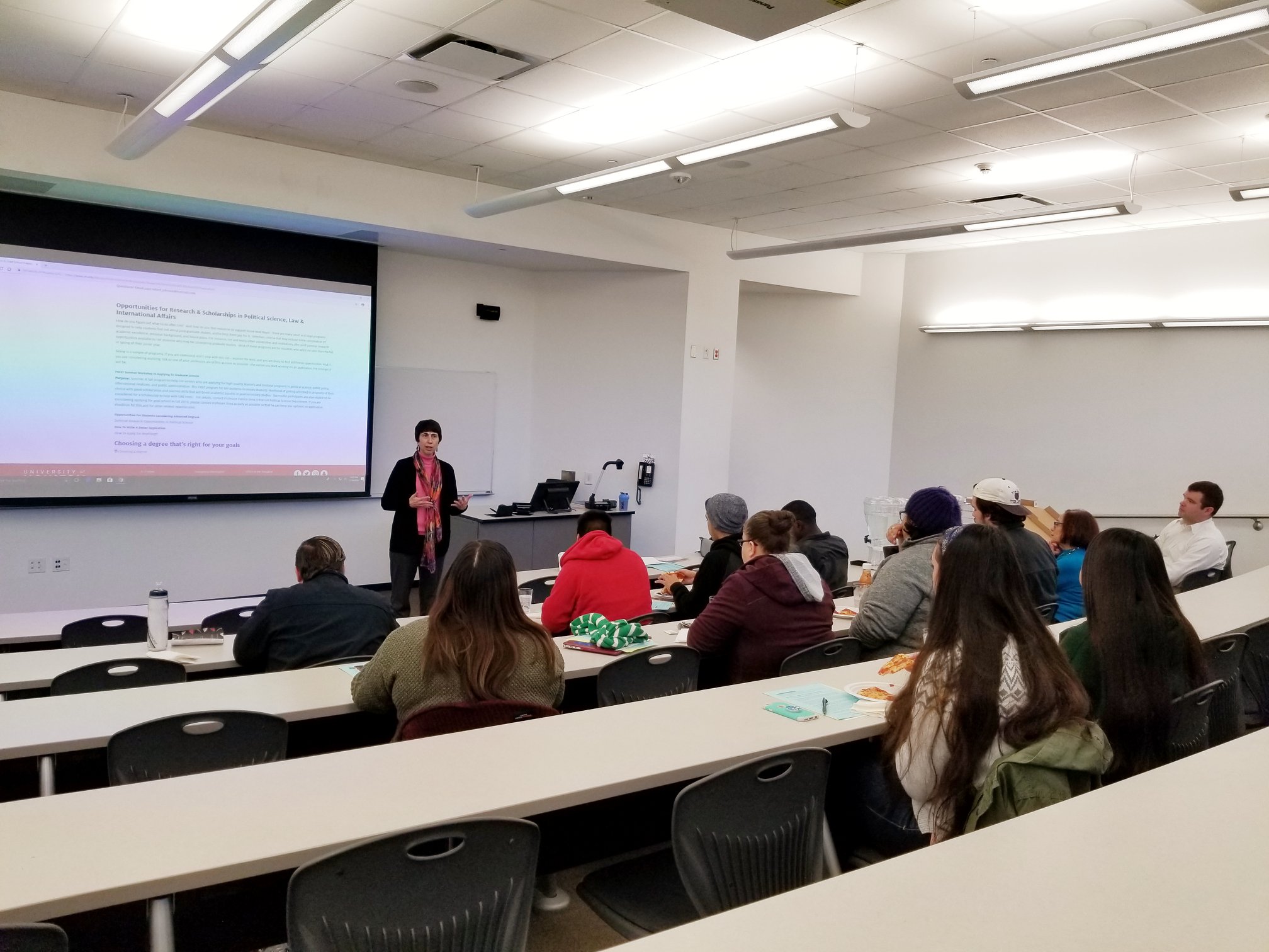 A HUGE thank you to Dr. Susan Scarrow, Professor and Chair of Political ...