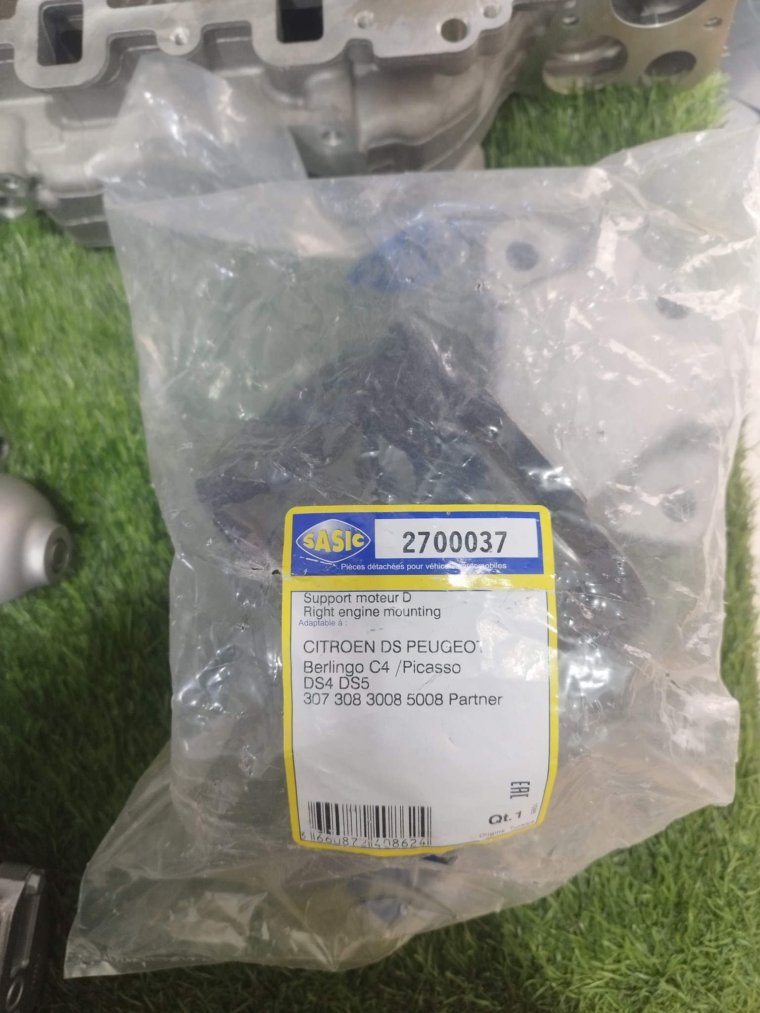 Sasic Support moteur 750077 ALFA ROMEO 147 937_ 2000-2010 1.6L