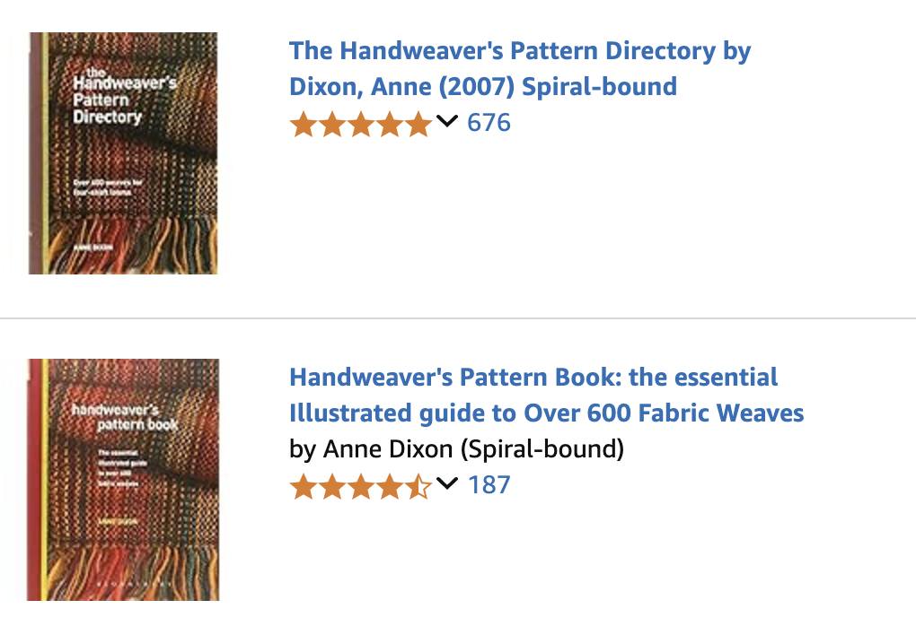 Could someone clarify if The Handweaver's Pattern Directory by