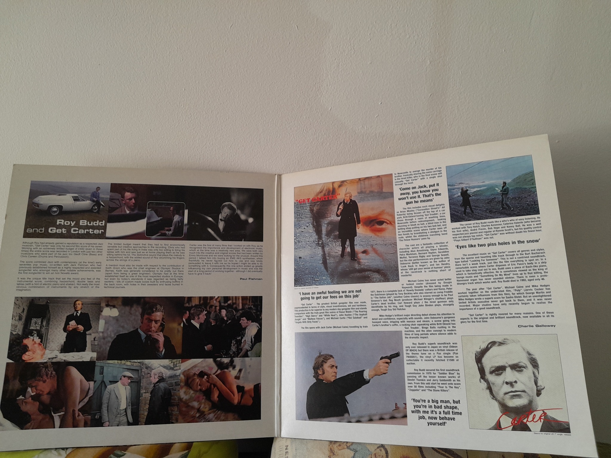 Get Carter Original Film Soundtrack Roy Budd 1998 Reissue 