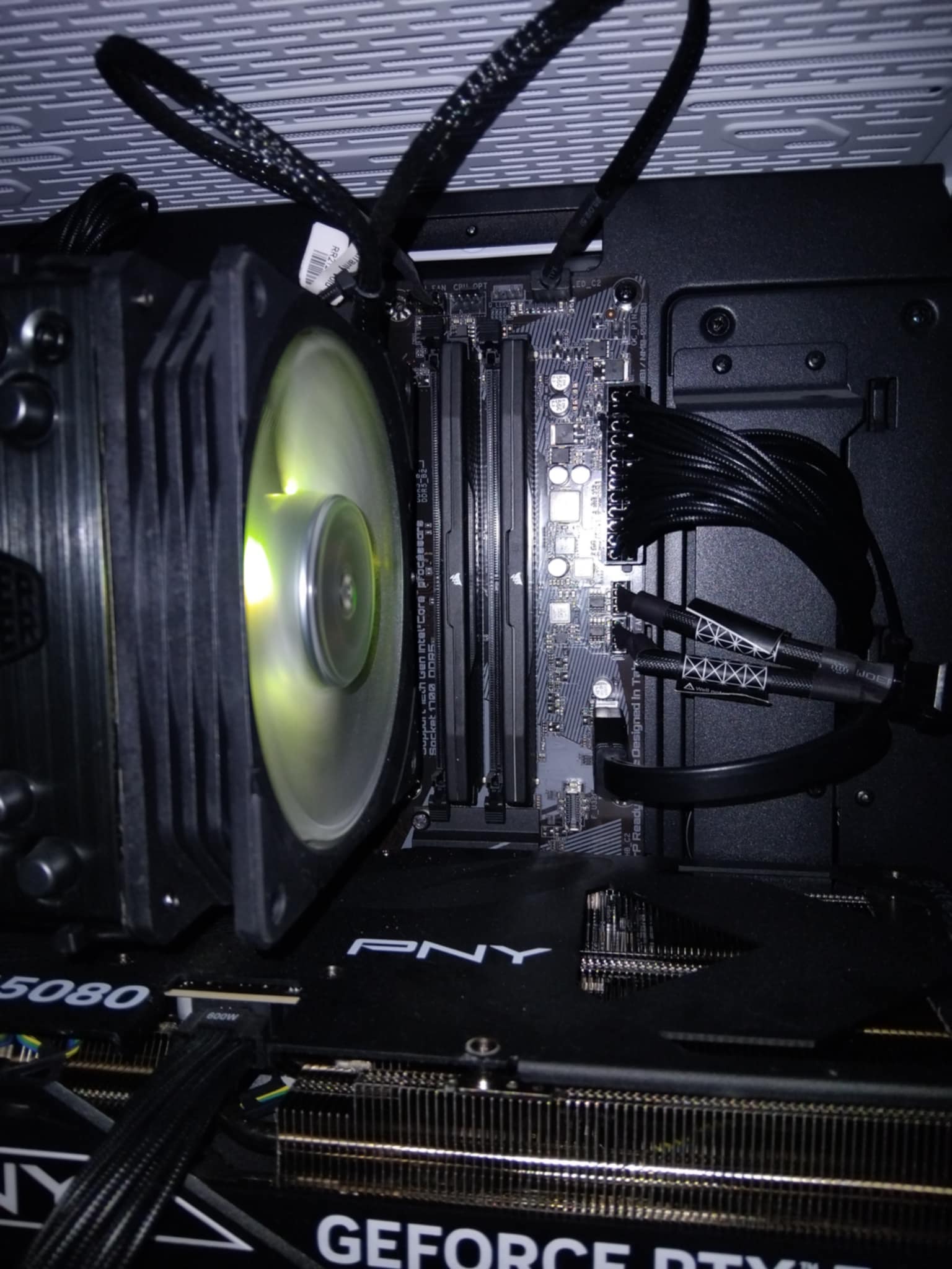 I have a 3060ti with an i7 11700k and 2x16gb Trident Z 4000mhz 