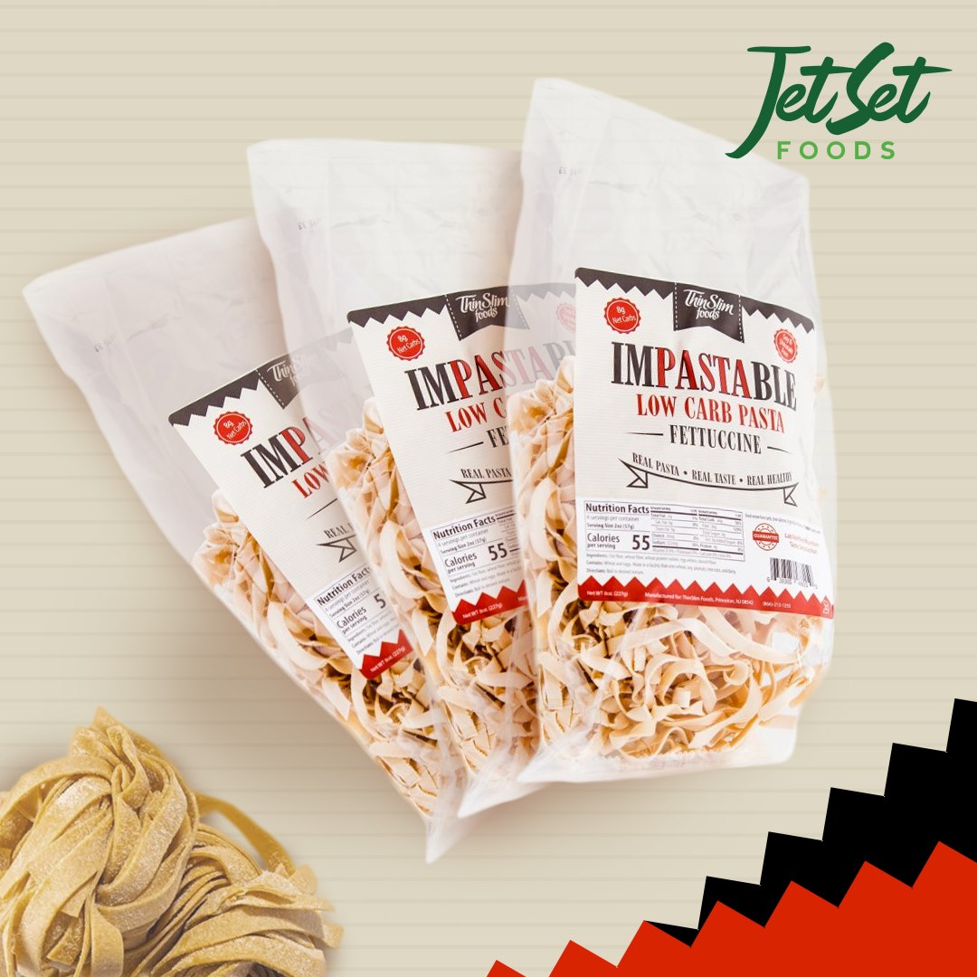 Jetset Foods - ThinSlim Foods Impastable Low Carb Pasta is... | Facebook