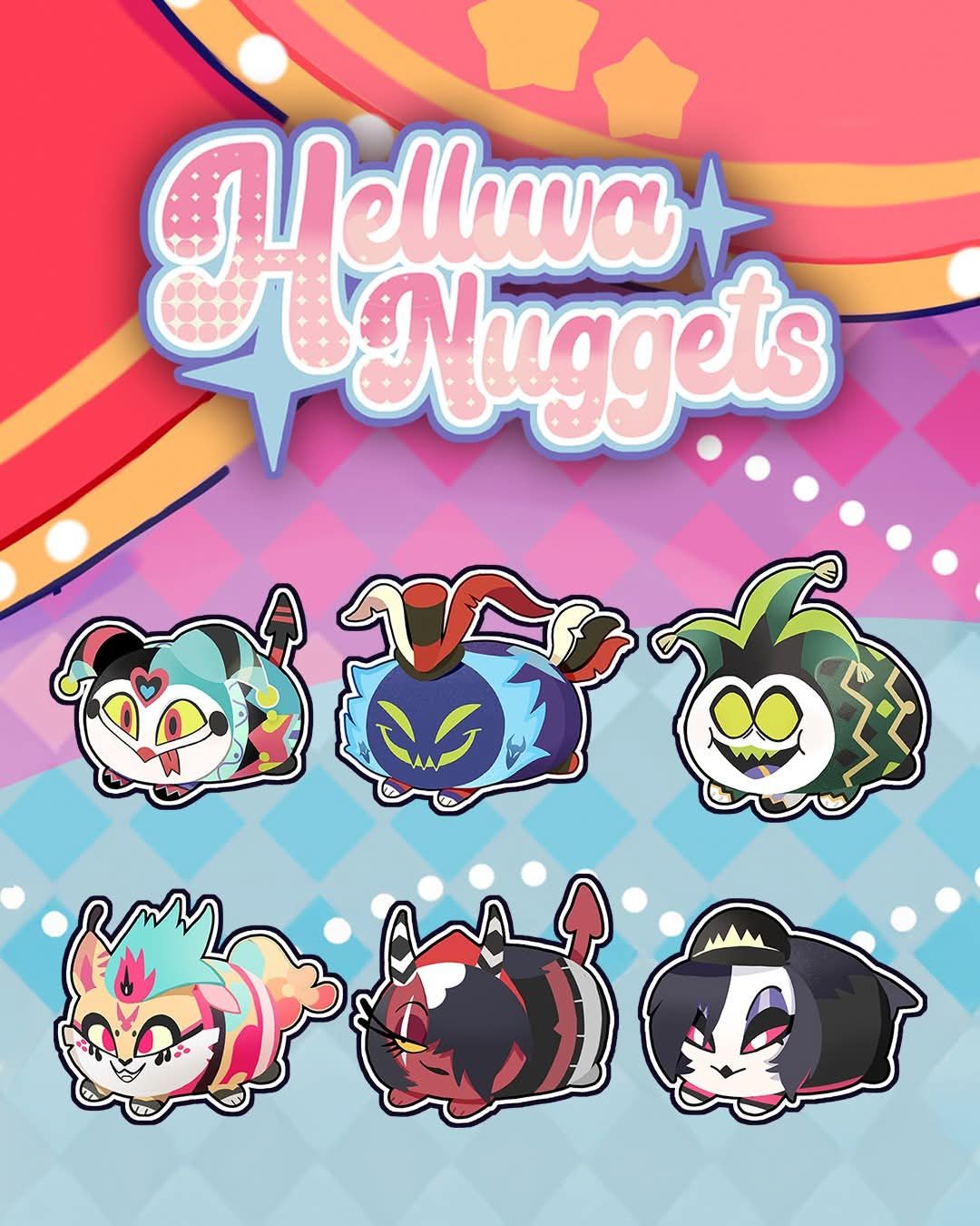 Helluva nuggets blind boxes are available