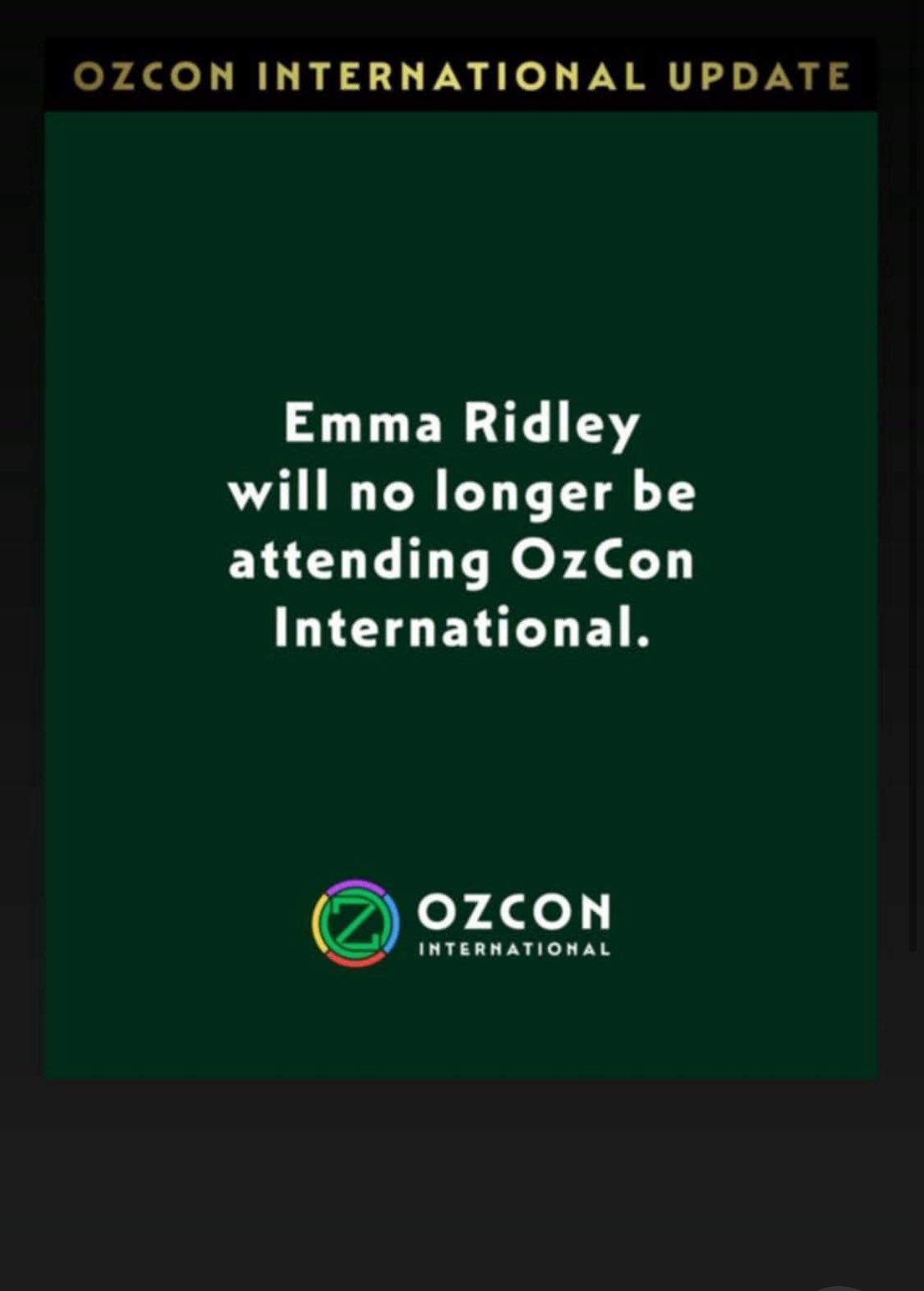 Emma Ridley - So you may have heard or just so you know... | Facebook