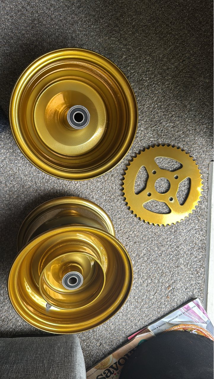 What size clutch for 50 tooth sprocket on Predator 224?