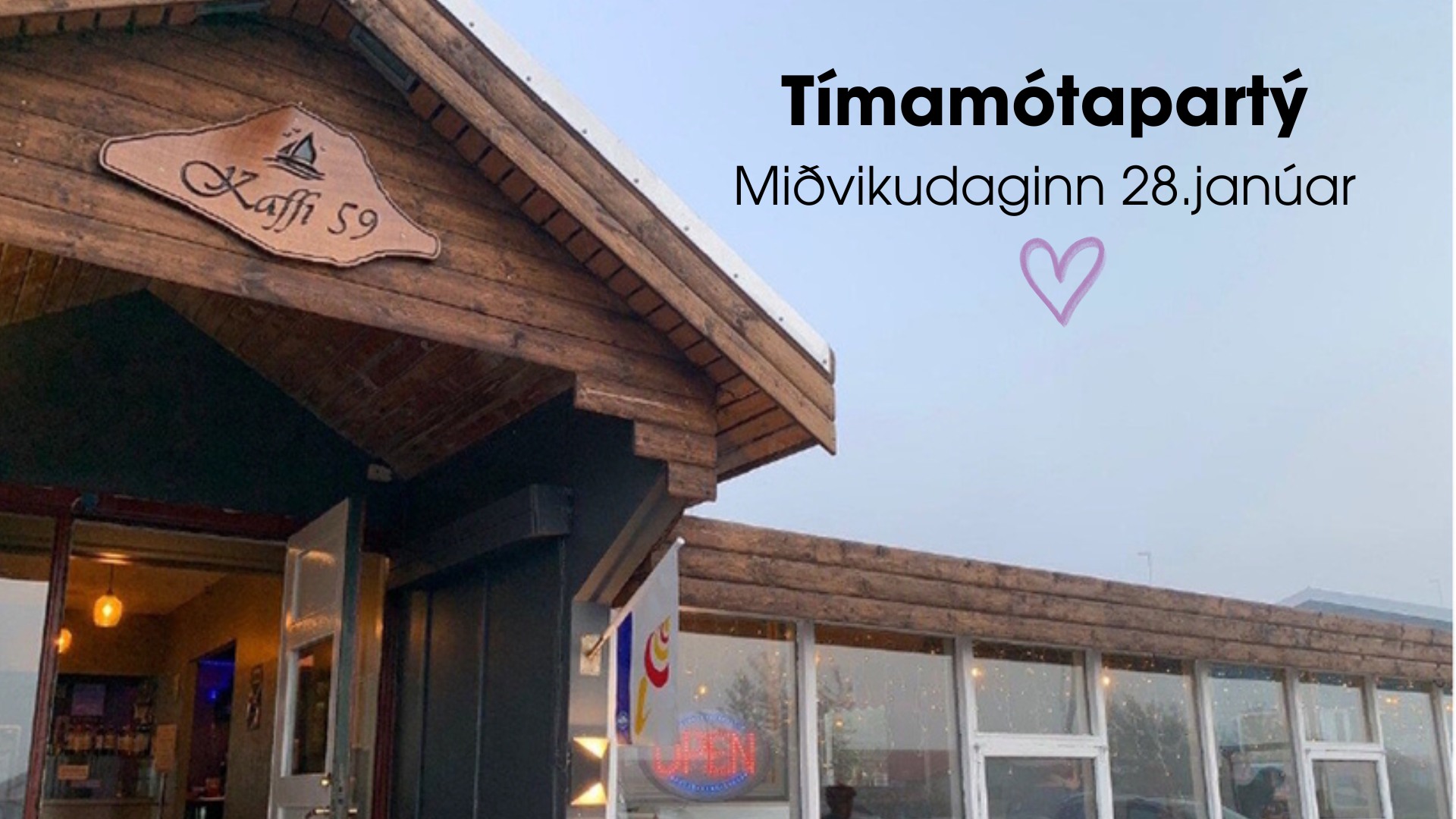 Tímamótapartý Kaffi 59