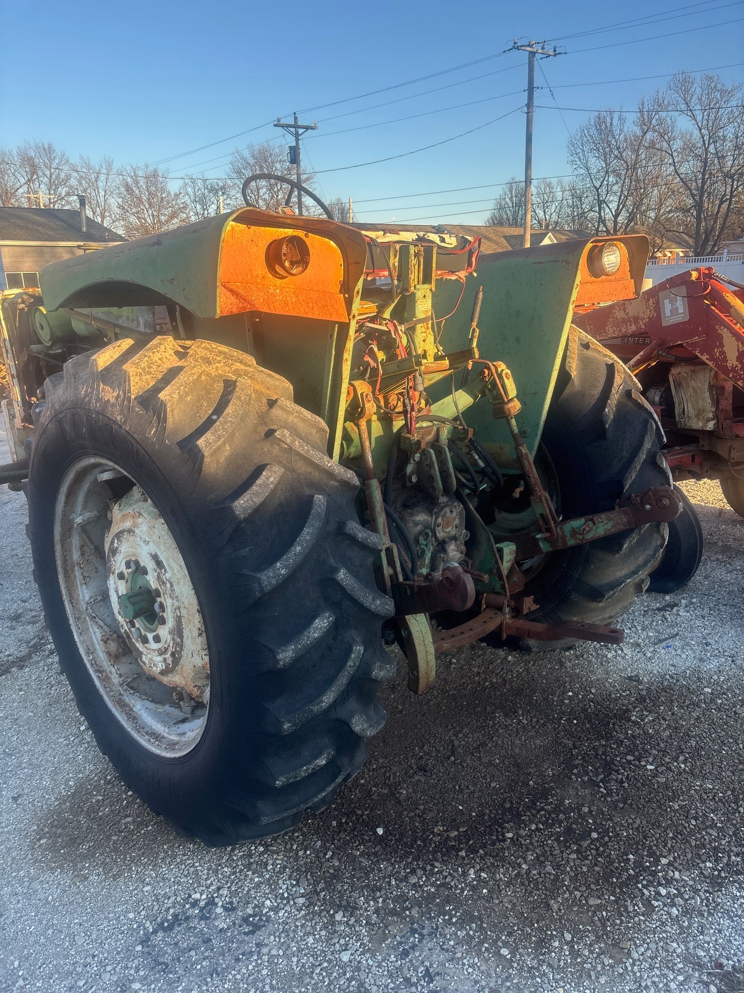 Oliver 1850 Diesel hydraul shift spin out rims - Dune Buggies & Sand ...