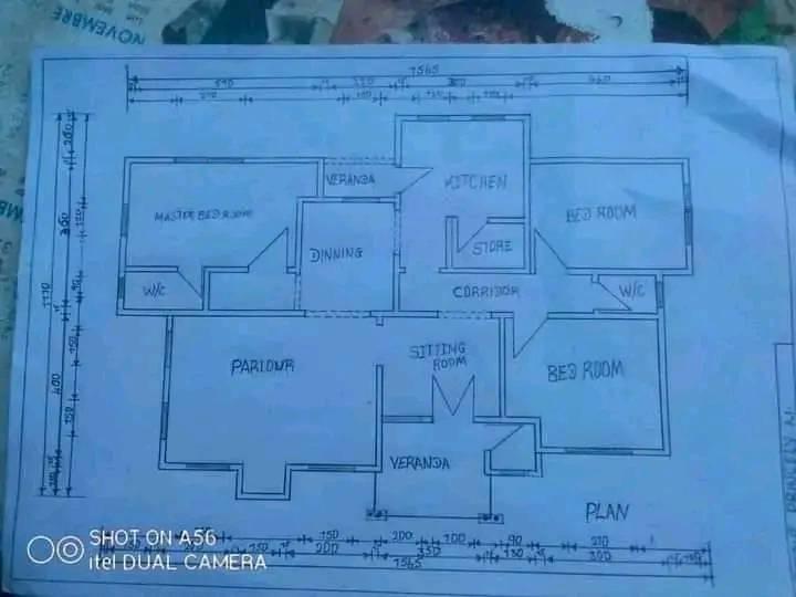 Building and housing plan | The combination of a tilted (out-of-plumb ...