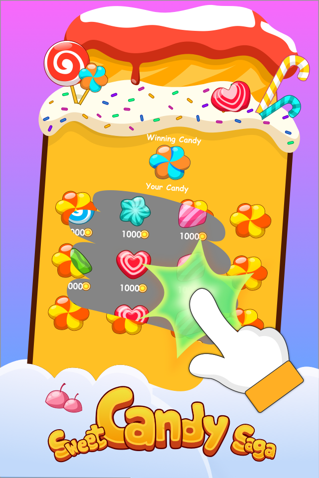 Candy Scratch Game