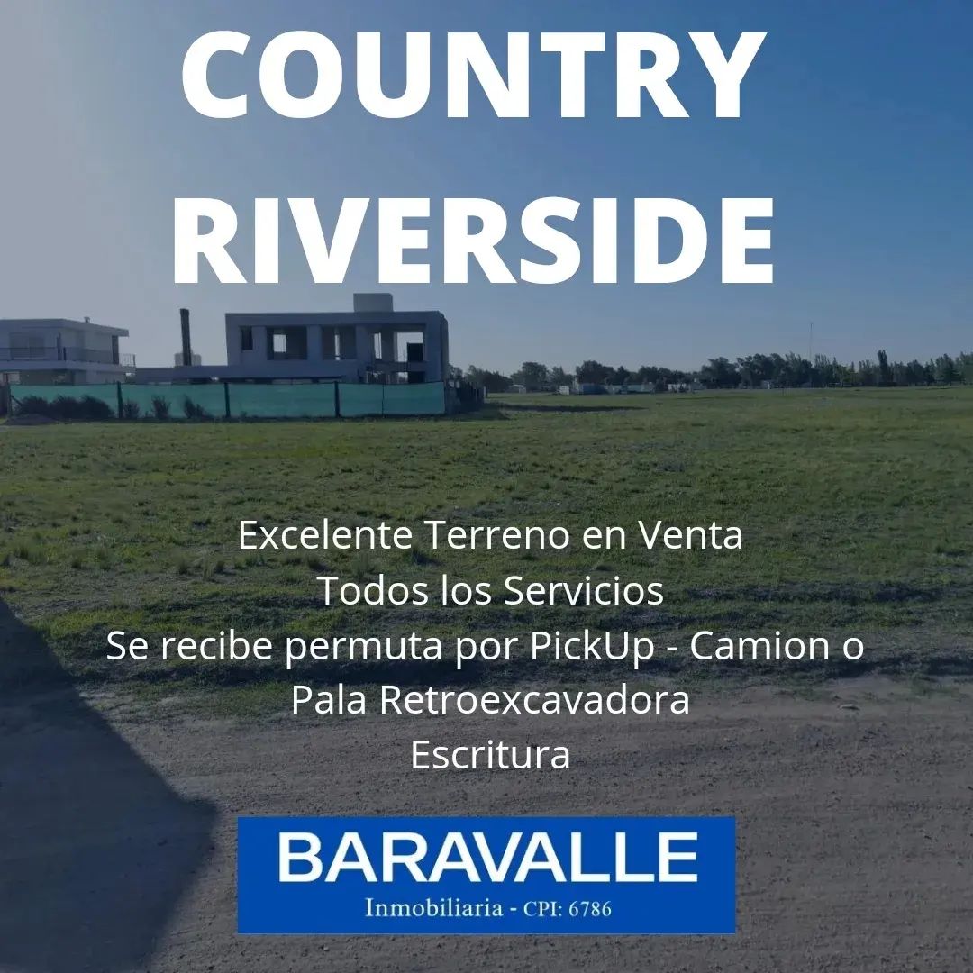 🤔¿Conoces el Country Riverside en... - Baravalle Inmobiliaria