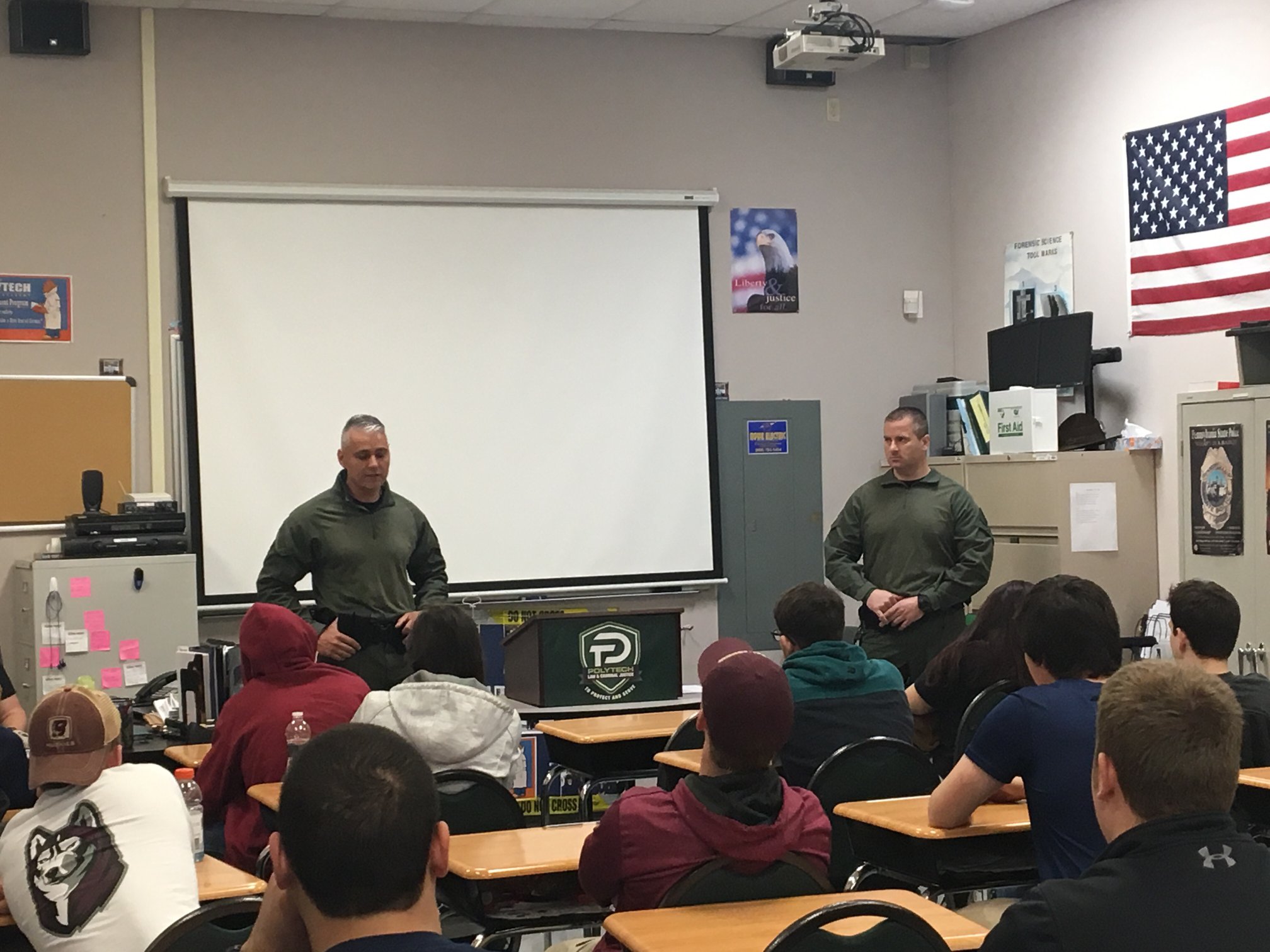 Thank you to Troopers Rene... - Hunterdon County Polytech | Facebook