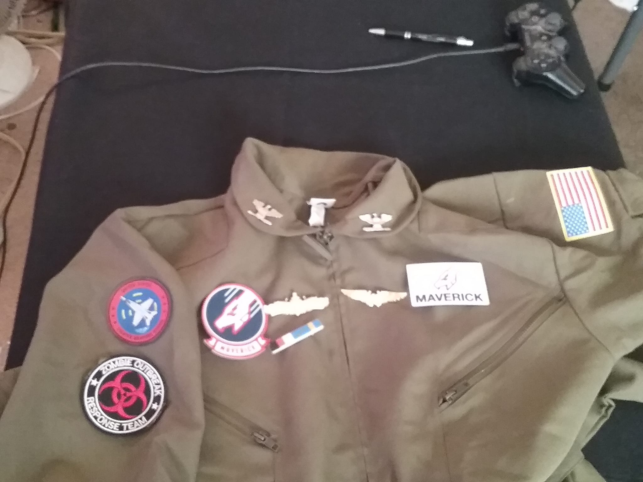 How to sew patches on a flight suit permanently