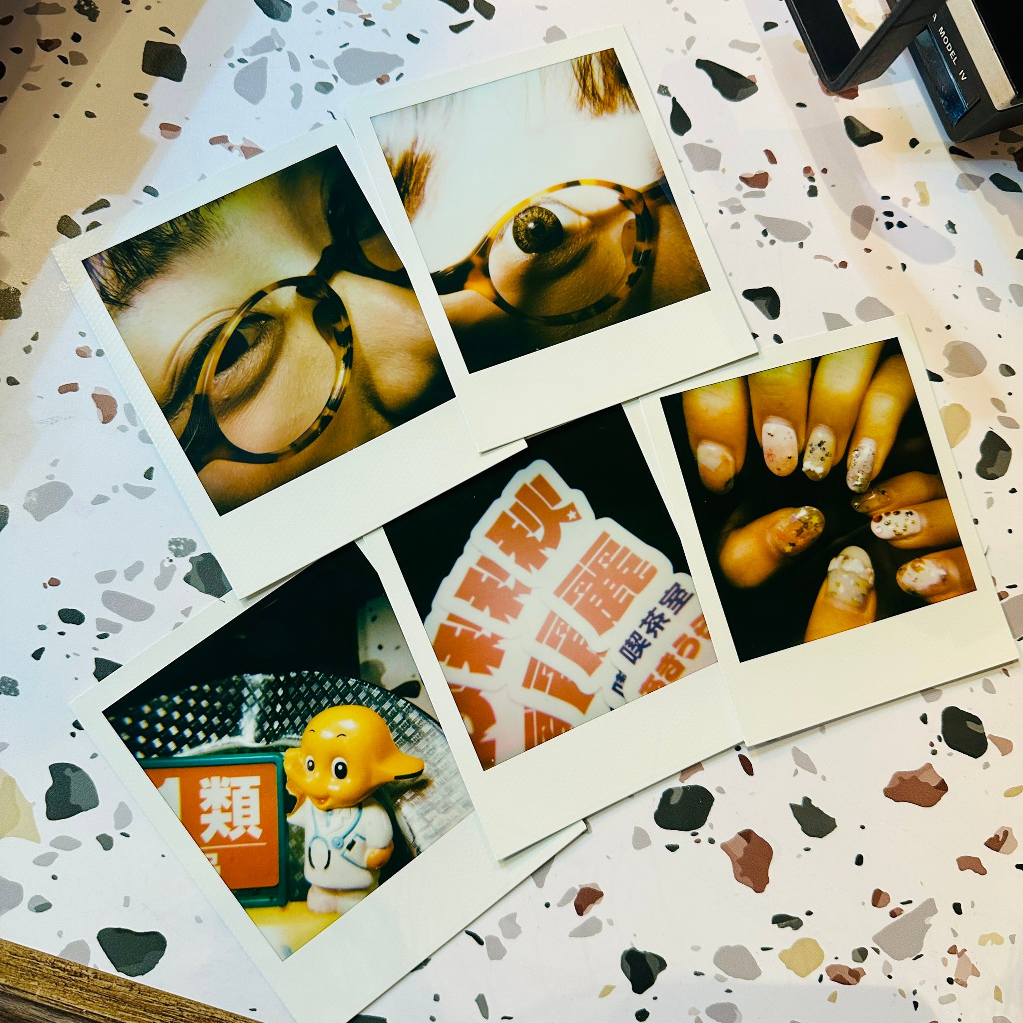 POLAROID 600 DINE CLOSE-UP