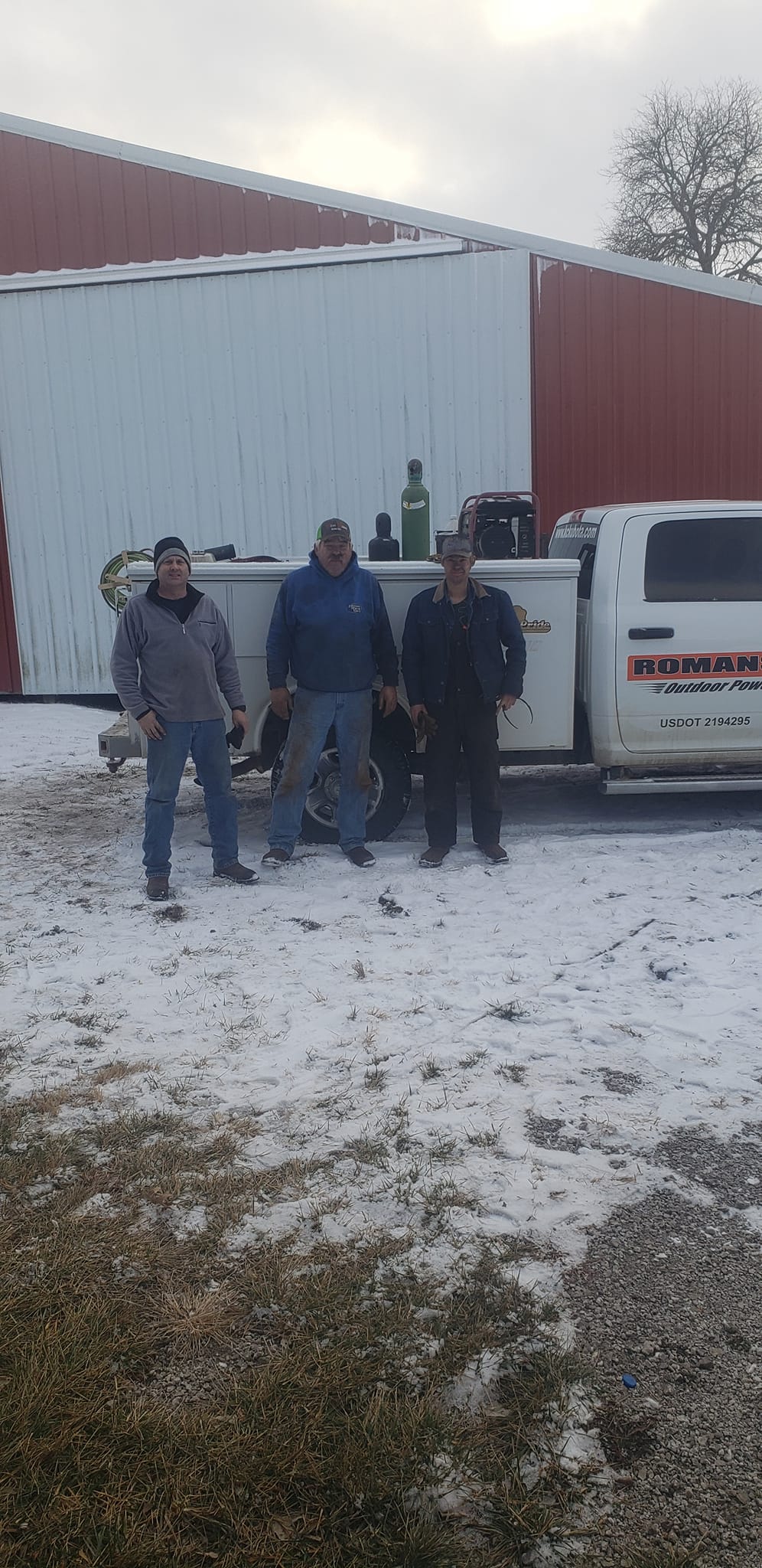 What do steam engine guys do when it gets cold? We work on steam ...