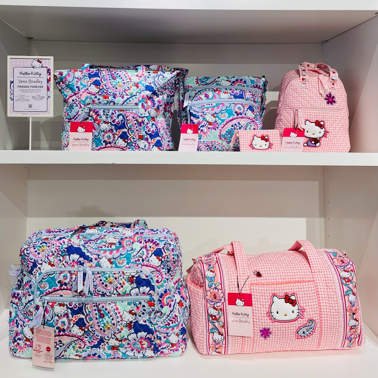 Hello Kitty has arrived at Vera Bradley! The Hello Kitty | Vera 