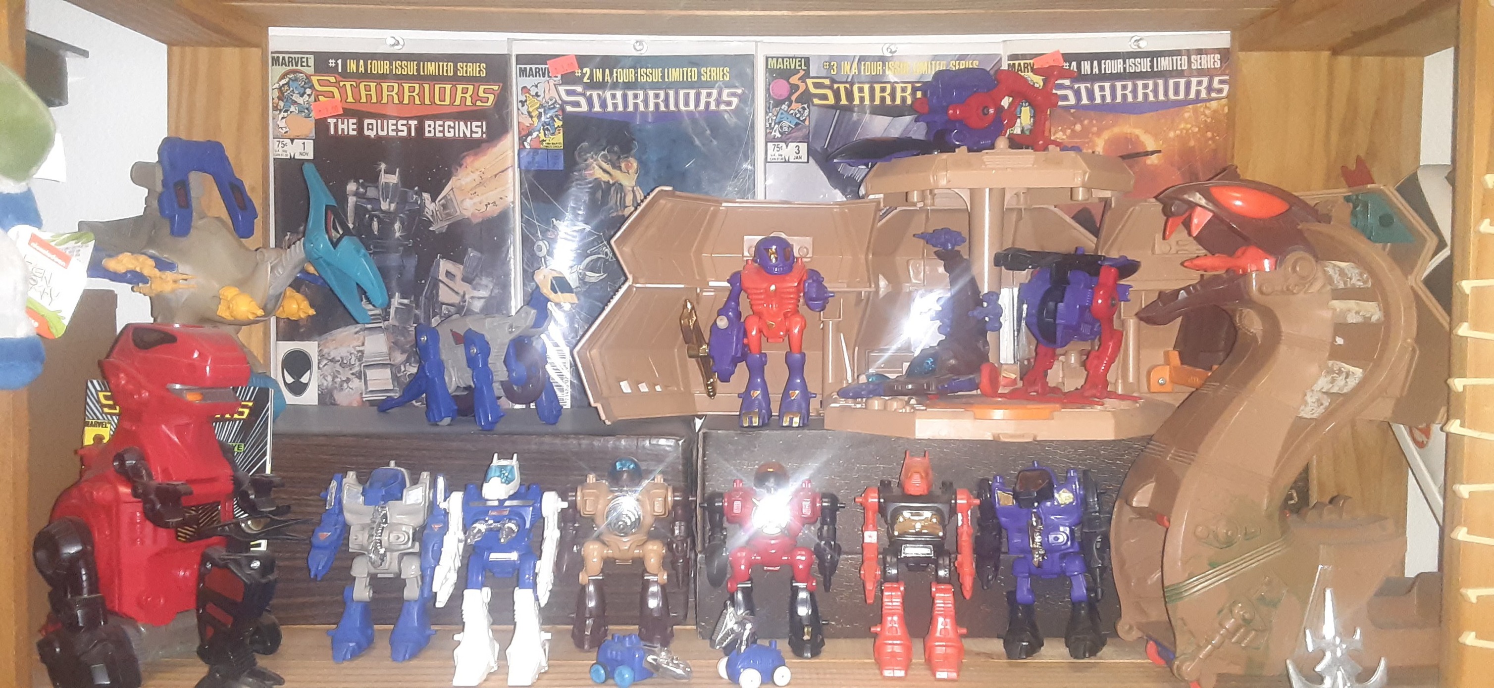 Starriors issues 1-4 Anybody remember these toy from 1984? I had a 