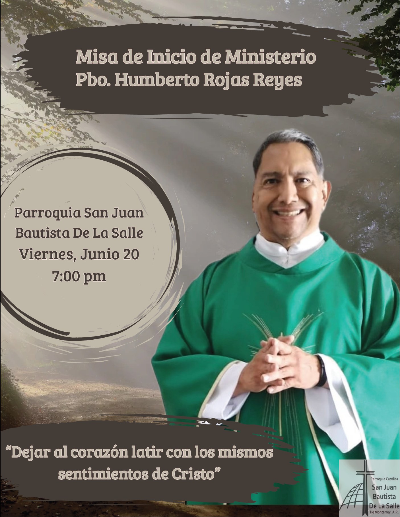 Misa de Inicio de Ministerio del Pbo. Humberto Rojas Reyes