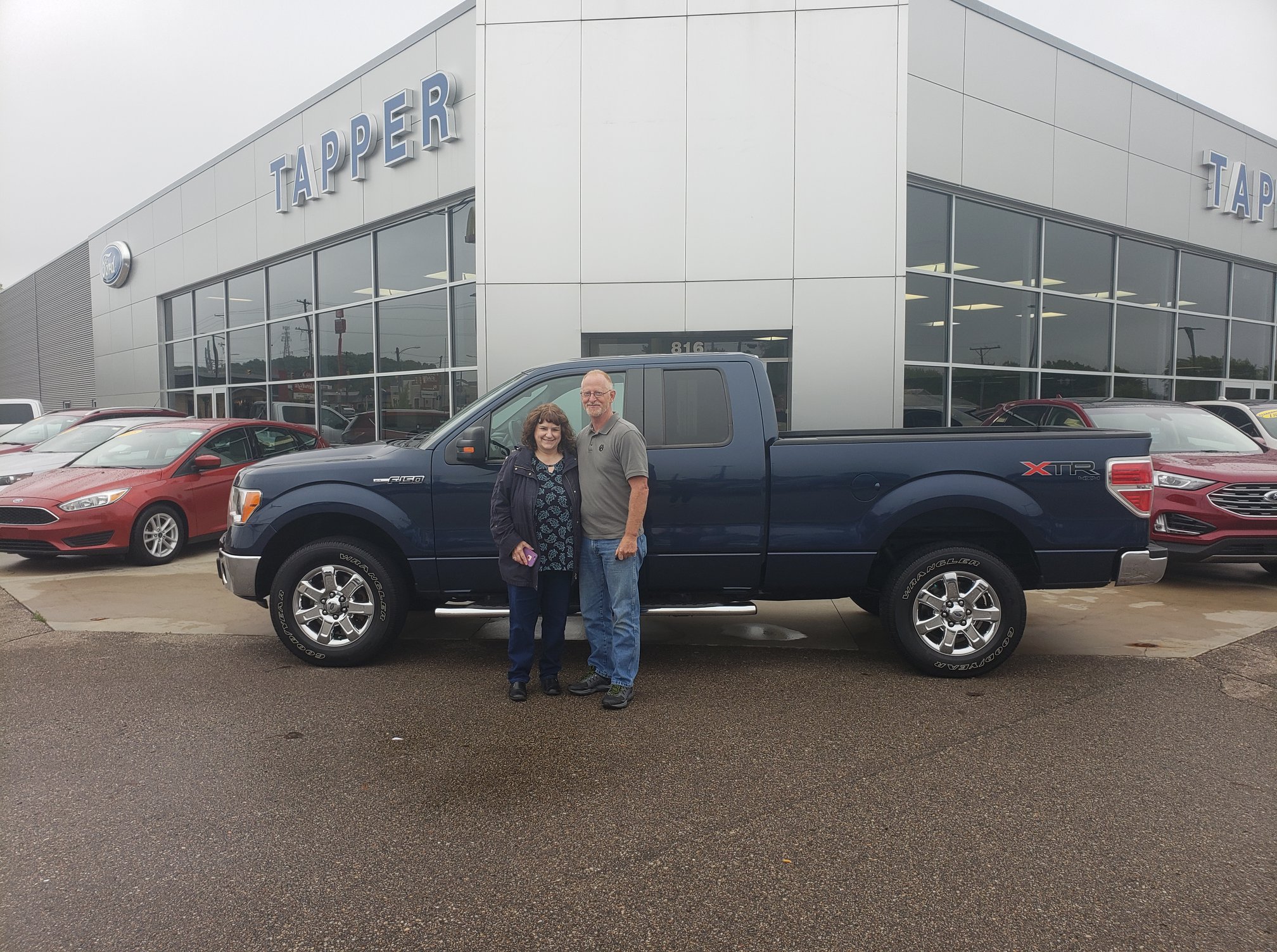 Tapper Ford - Here is Christopher Gargus and his new Ford...