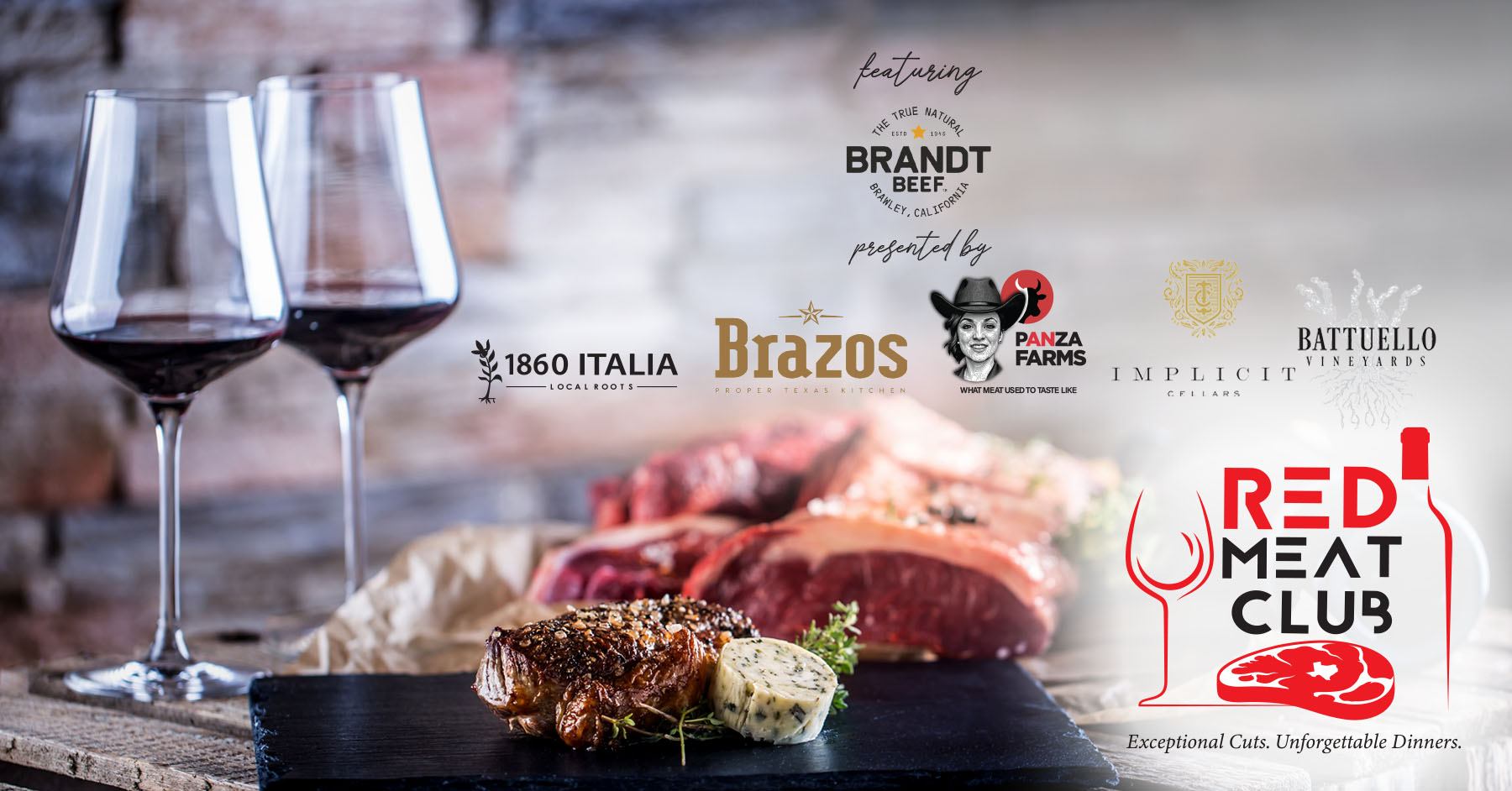 Red Meat Club Wine Dinner at Brazos-PTK