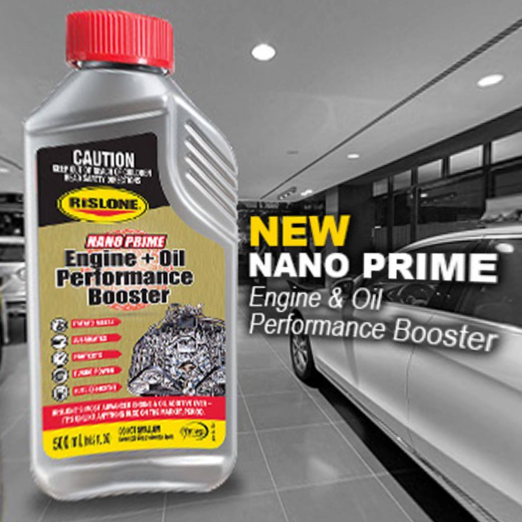 Rislone Nano Prime Engine & Oil Performance Booster. ✓ Reduces