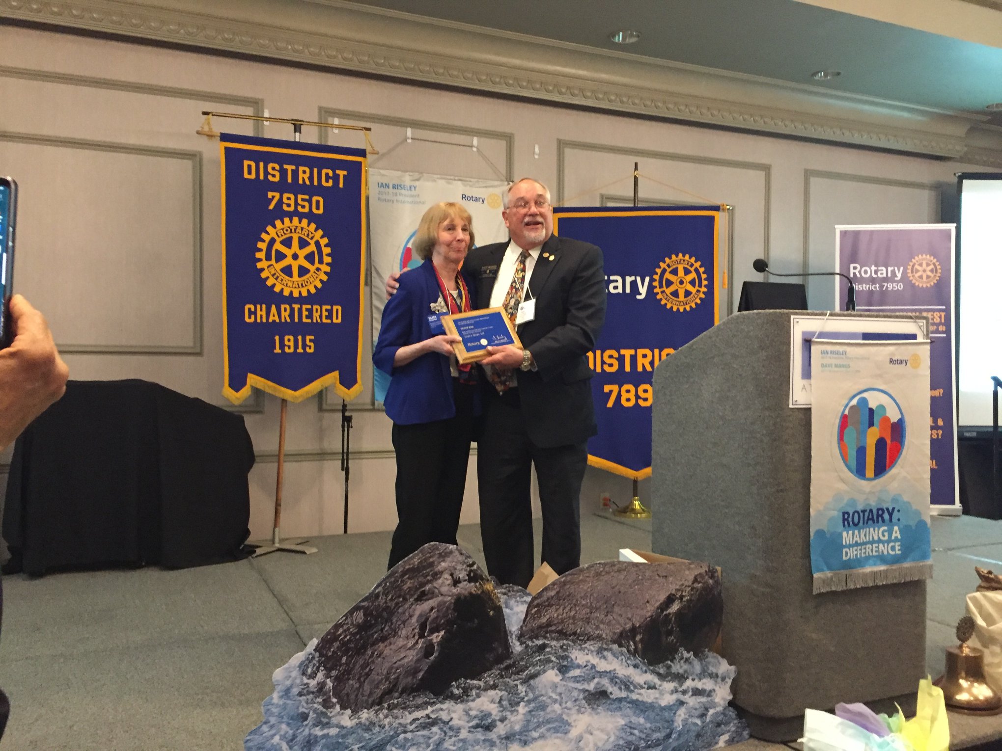 The highest award from Rotary... - Rotary District 7890