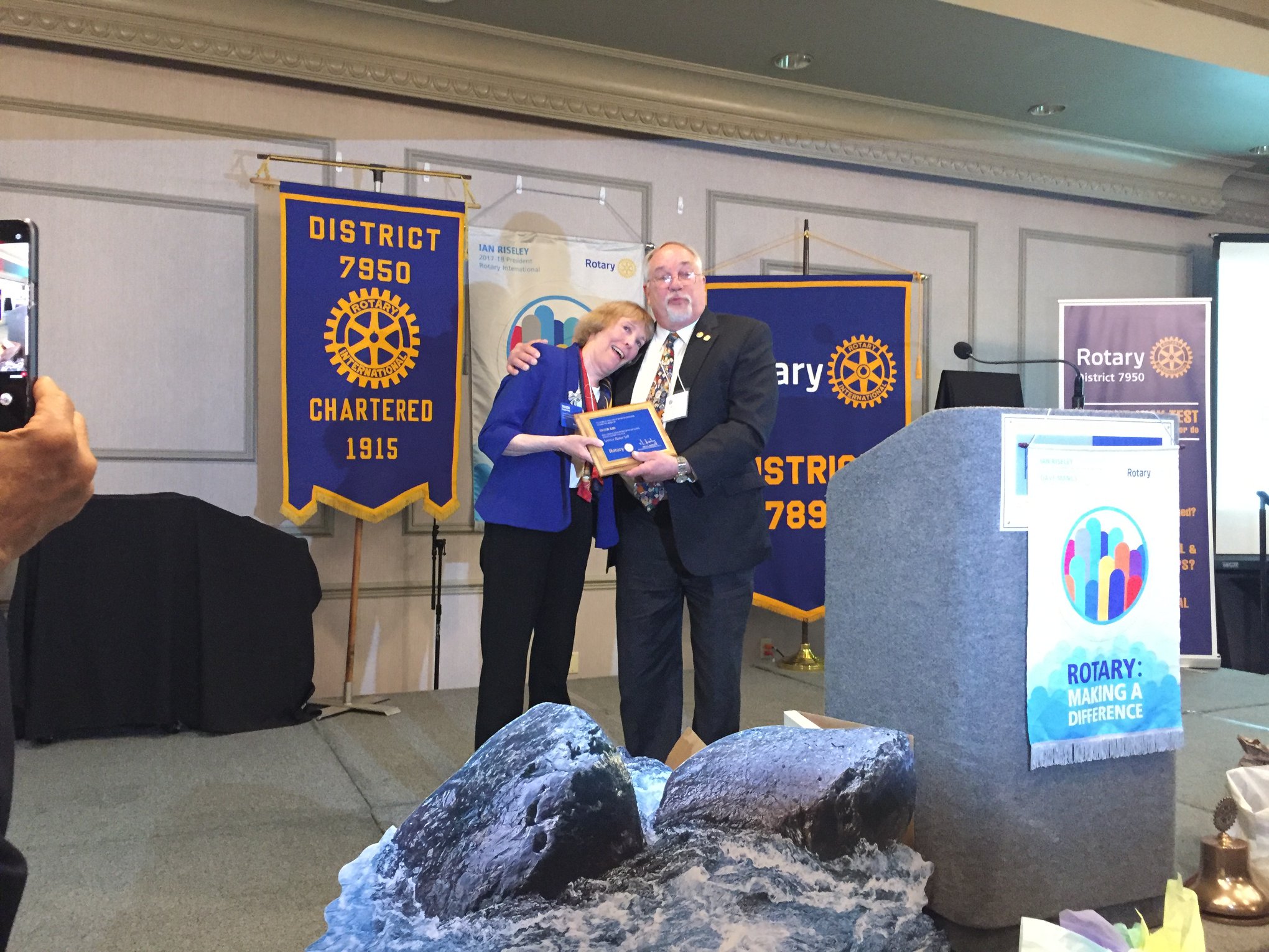 The highest award from Rotary... - Rotary District 7890