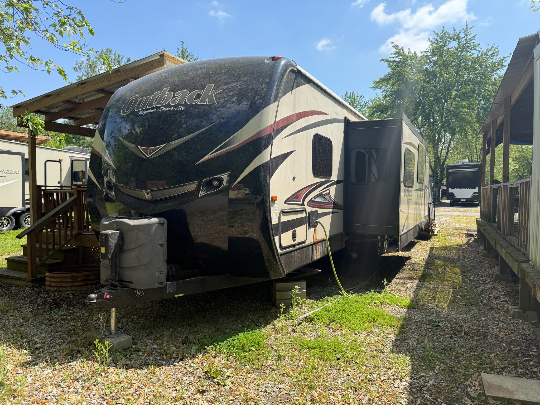 2015 Keystone Outback at Indiana Beach Campground Monticello Indiana ...