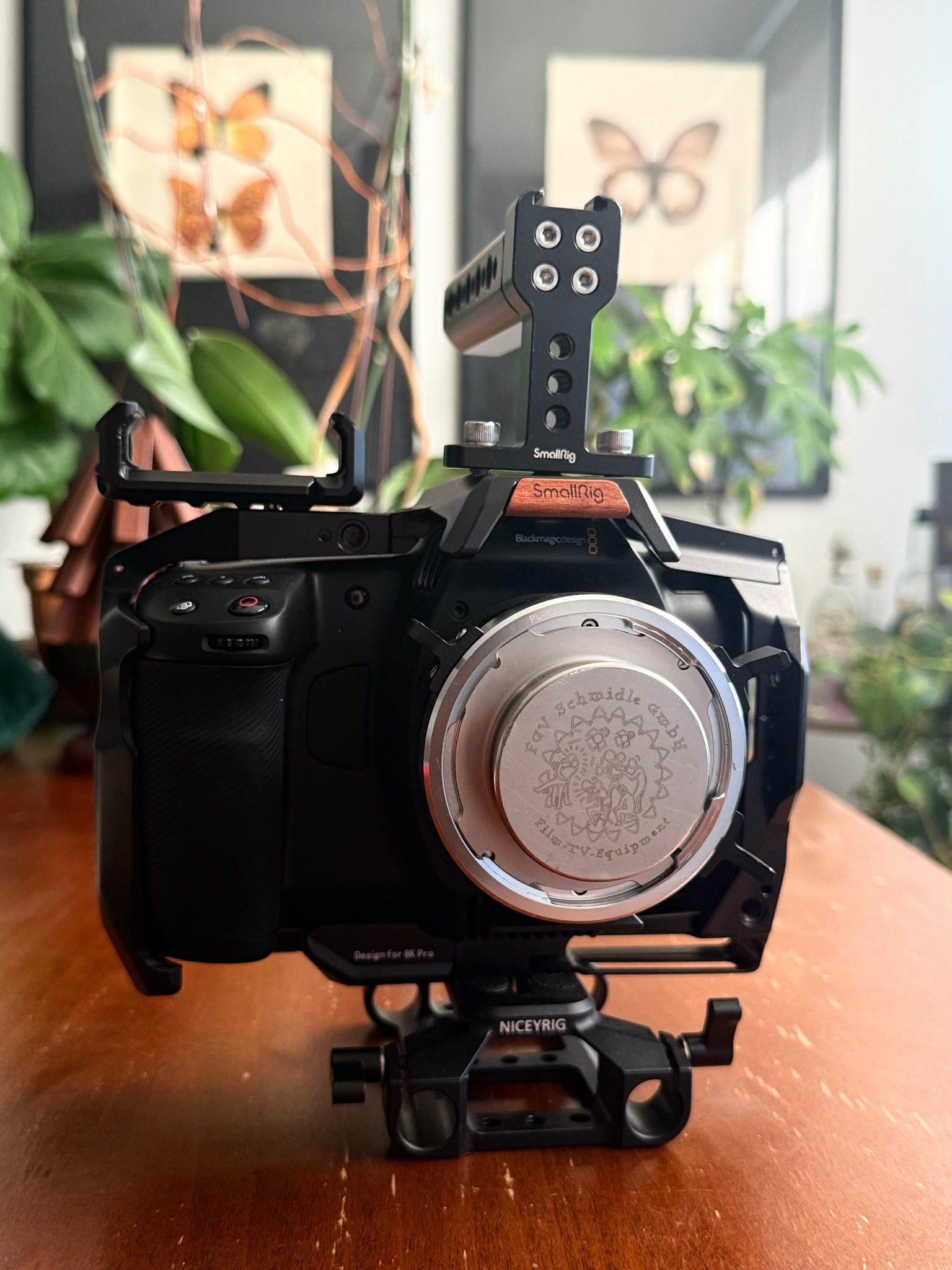 Blackmagic Design Cinema Camera 6K Full Frame - PL and EF Adapters 