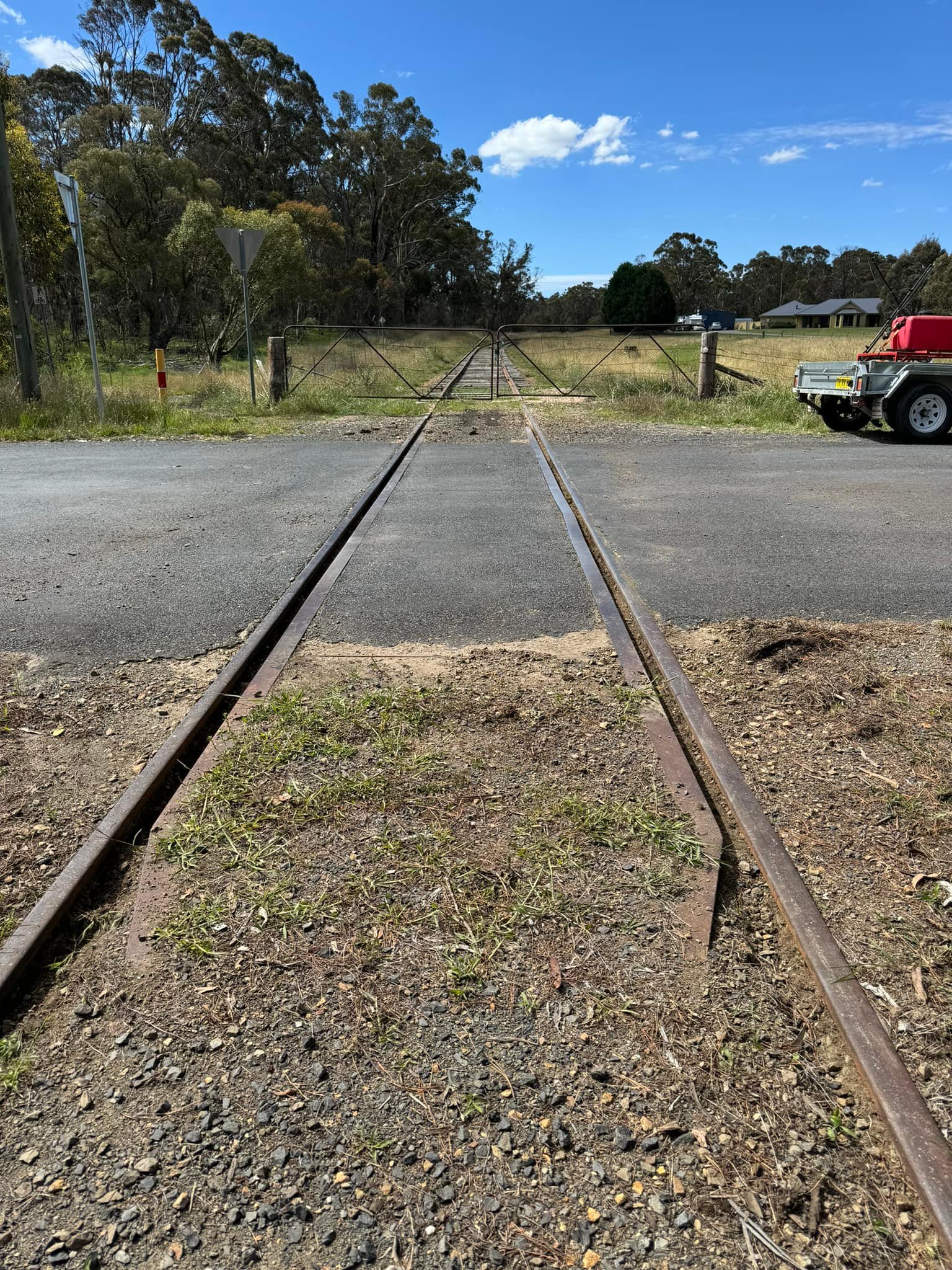 NSW Railways - Past and Present | Rutters Ridge level crossing looking ...