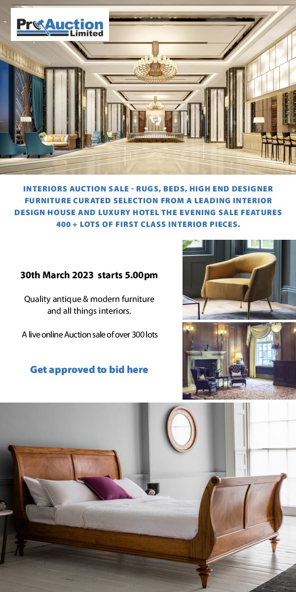 Curated Interior Design Furniture Auction | Bath