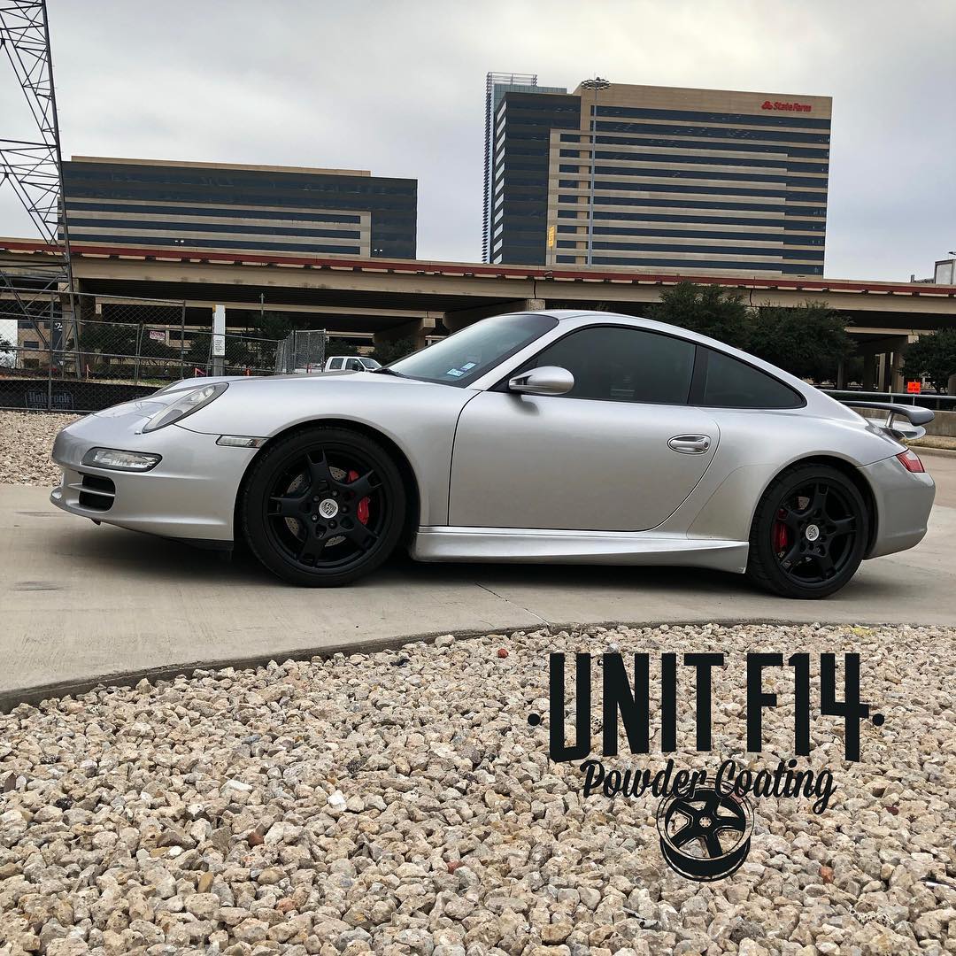 Porsche 911 wheels refinished in... - Unit F14 Powder Coating | Facebook